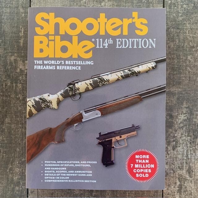 Shooter’s Bible – 114th Edition : The World’s Bestselling Firearms Reference NEW
