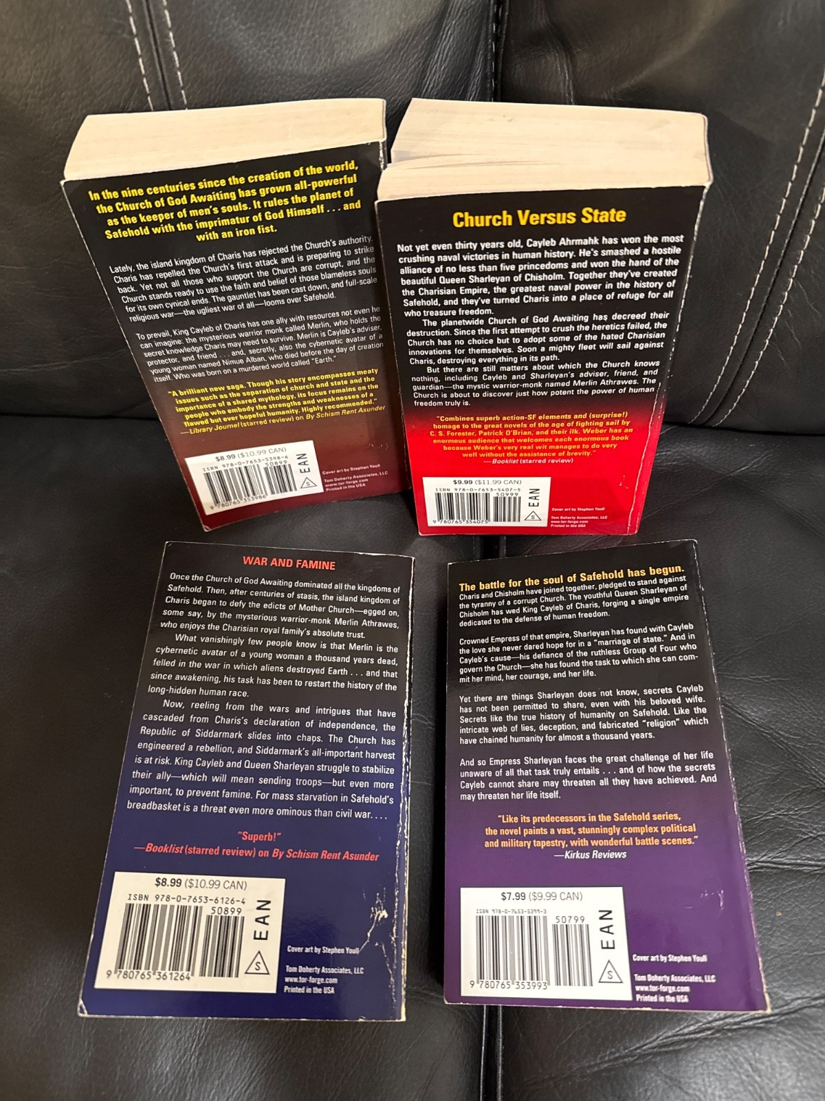 Safehold Bundle – 4 First Editions by David Weber – V. Good Condition Paperbacks