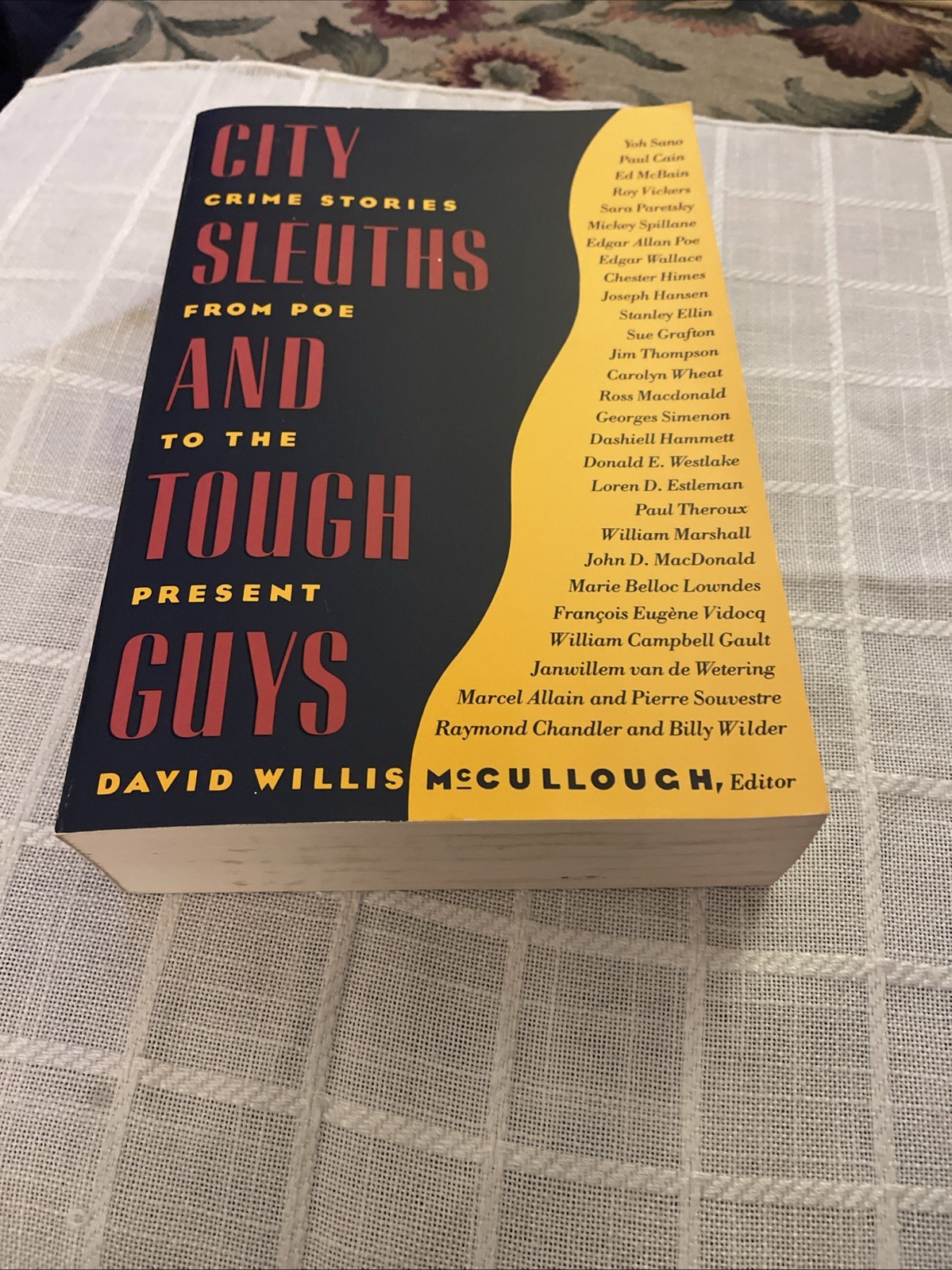 City Sleuths and Tough Guys Soft back Book Copyrighted 1989