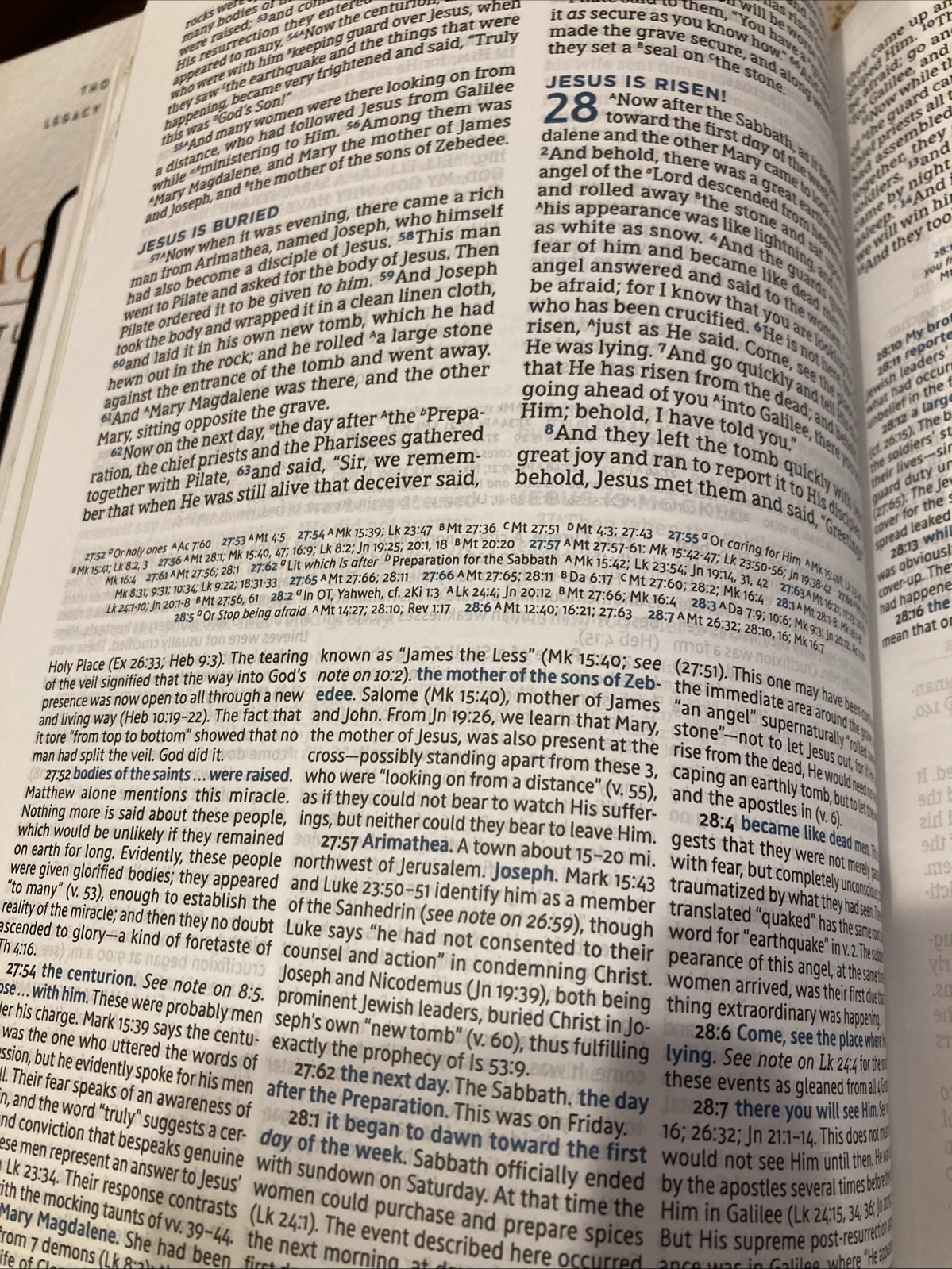 MacArthur Study Bible 2nd Edition Legacy Standard Bible Black Genuine Leather