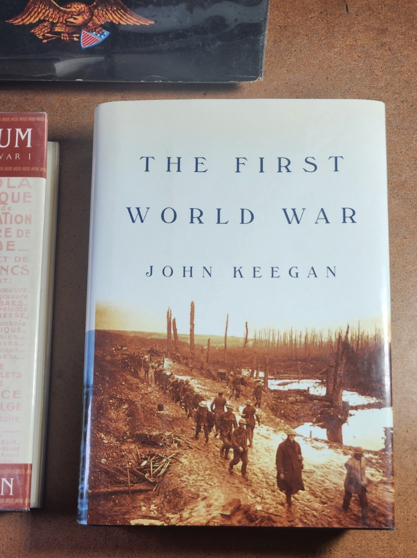 3 WWI Books – THE FIRST WORLD WAR, RAPE OF BELGIUM & American Heritage History