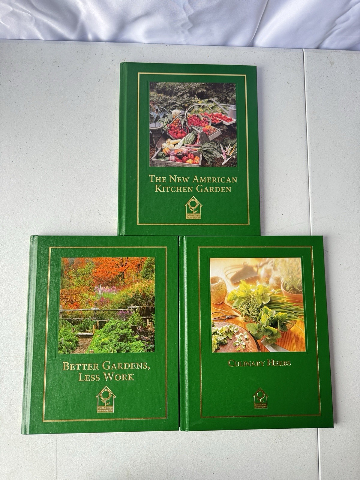 Gardening Book Lot 9 NHGC Hardcover Vegetable Herbs Roses Cookbooks