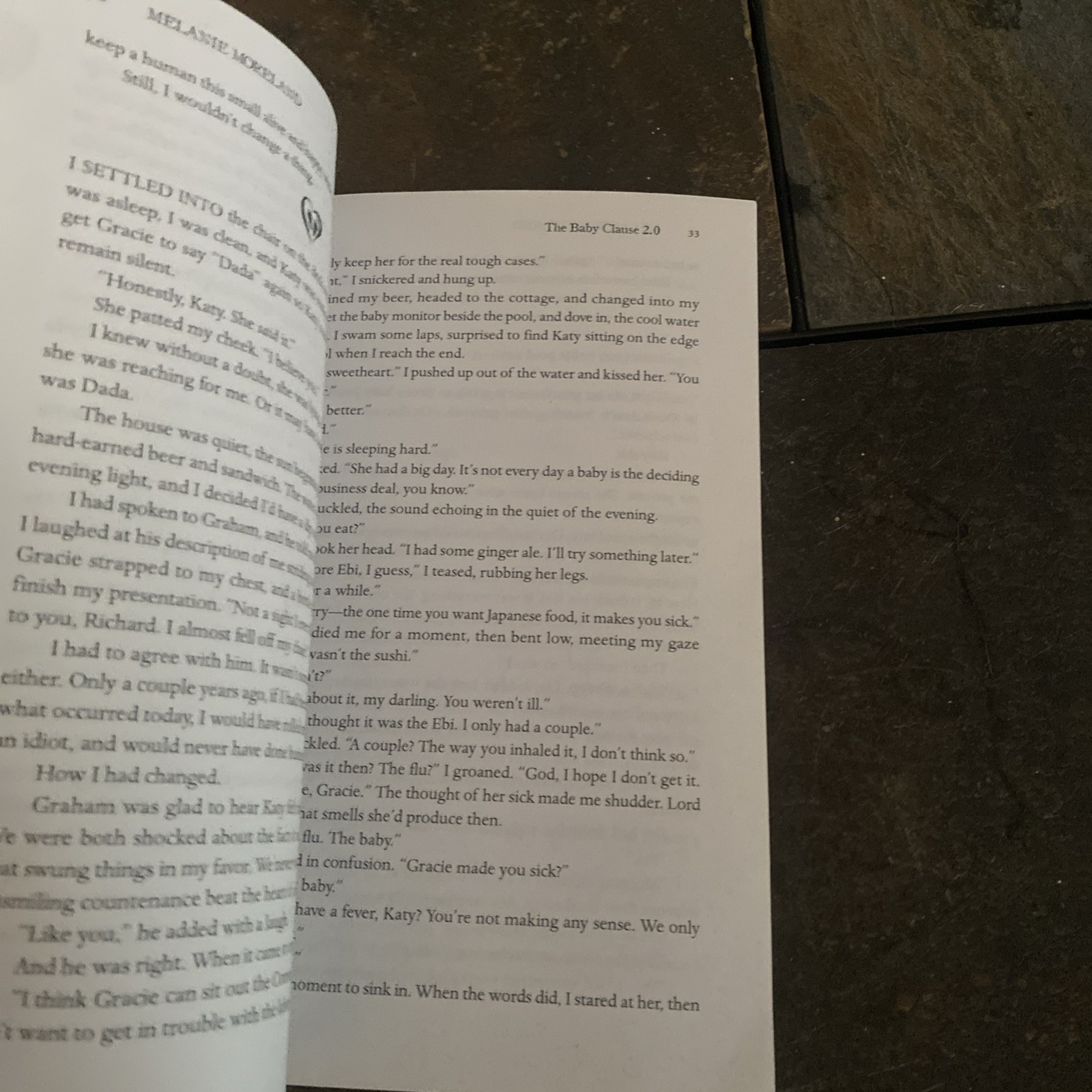THE BABY CLAUSE 2.0 (THE CONTRACT) (VOLUME 2) By Melanie Moreland **Excellent**