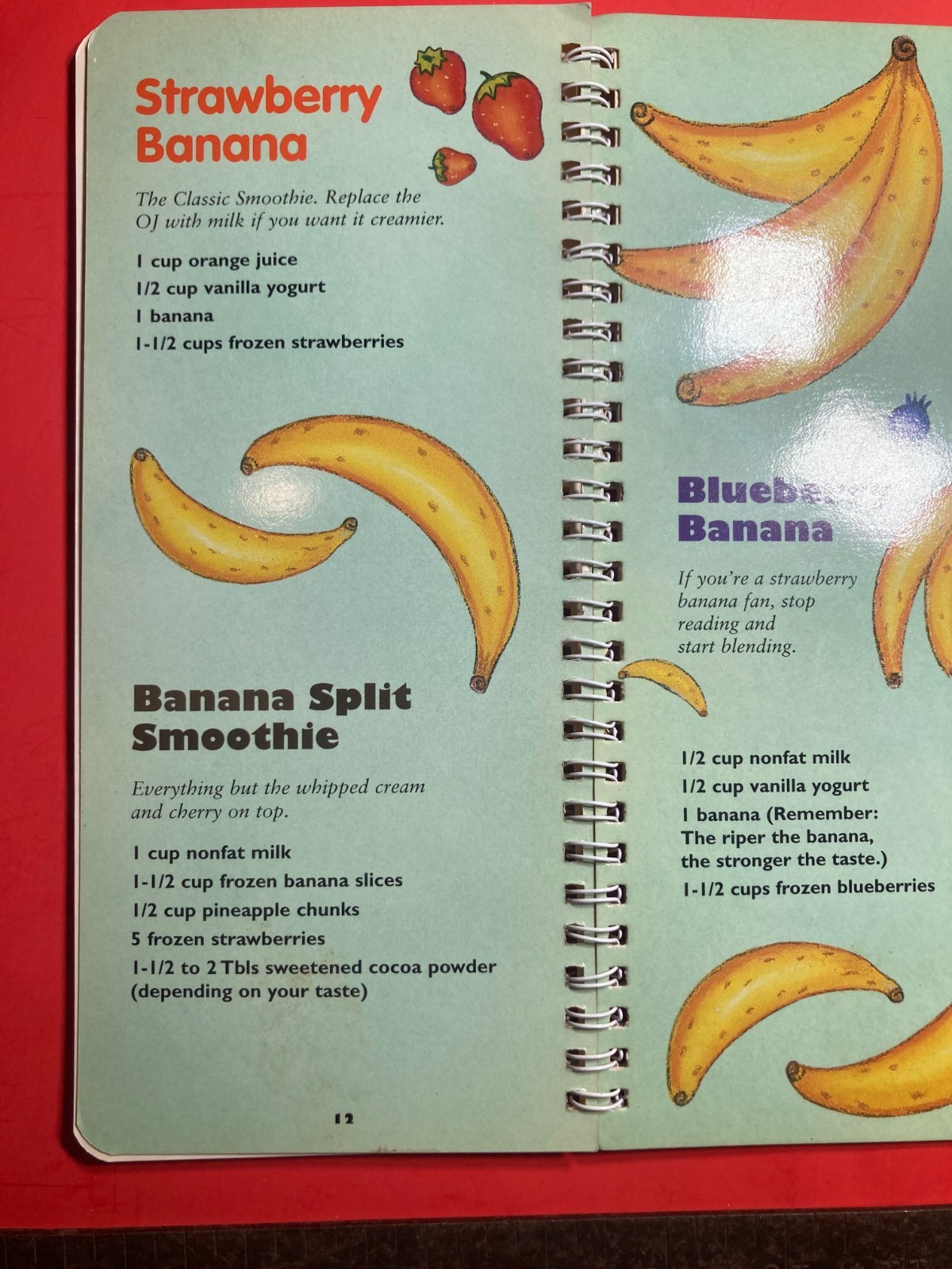 Smoothies (Klutz) – BEVERAGE RECIPES 16 PAGES Johnson, Anne Akers –