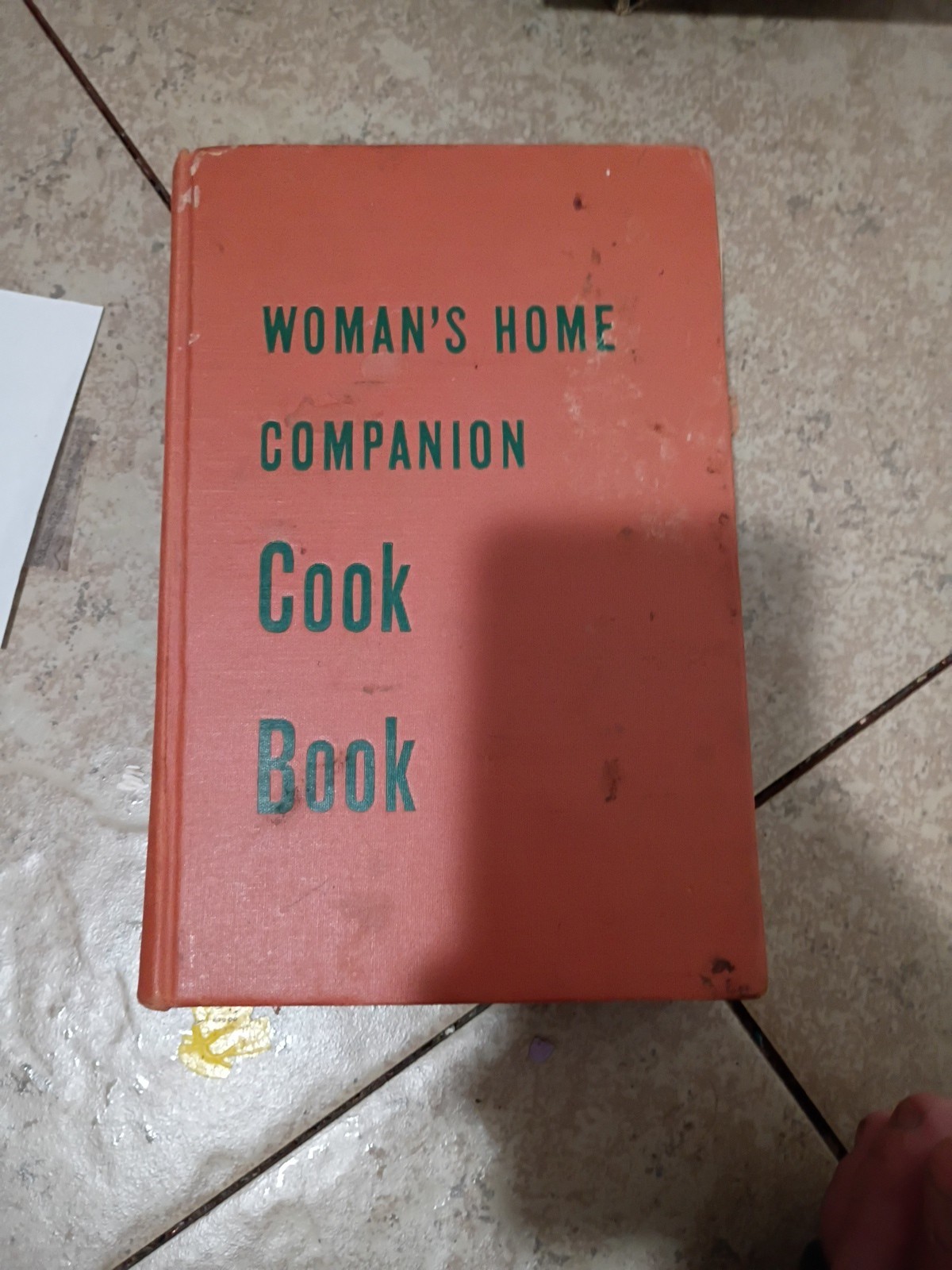 Vintage 1946 Woman’s Home Companion Cook Book Hardcover Classic Recipes