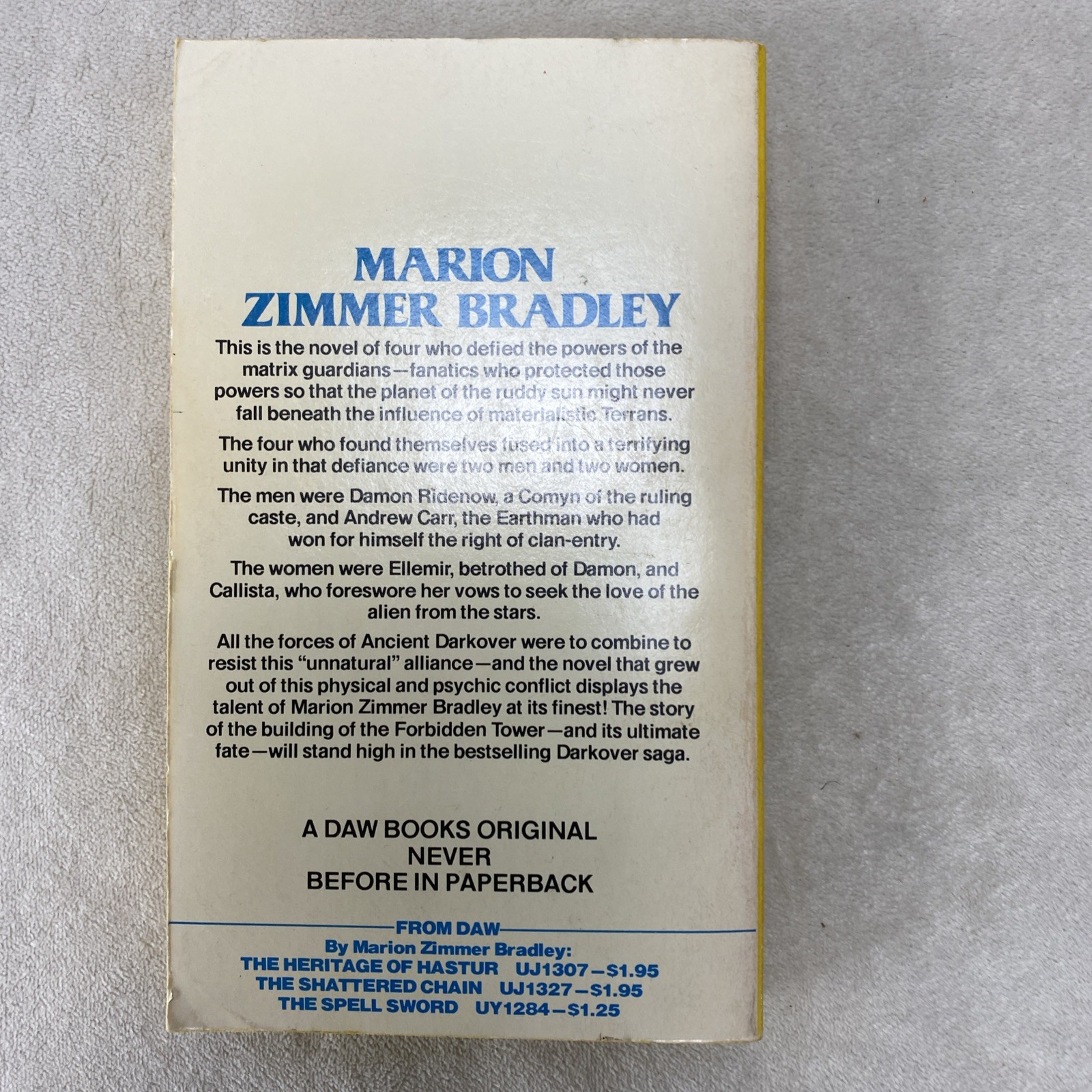 Lot of 7 Daw Books & Ace Marion Zimmer Bradley Darkover Paperback Novels Vintage