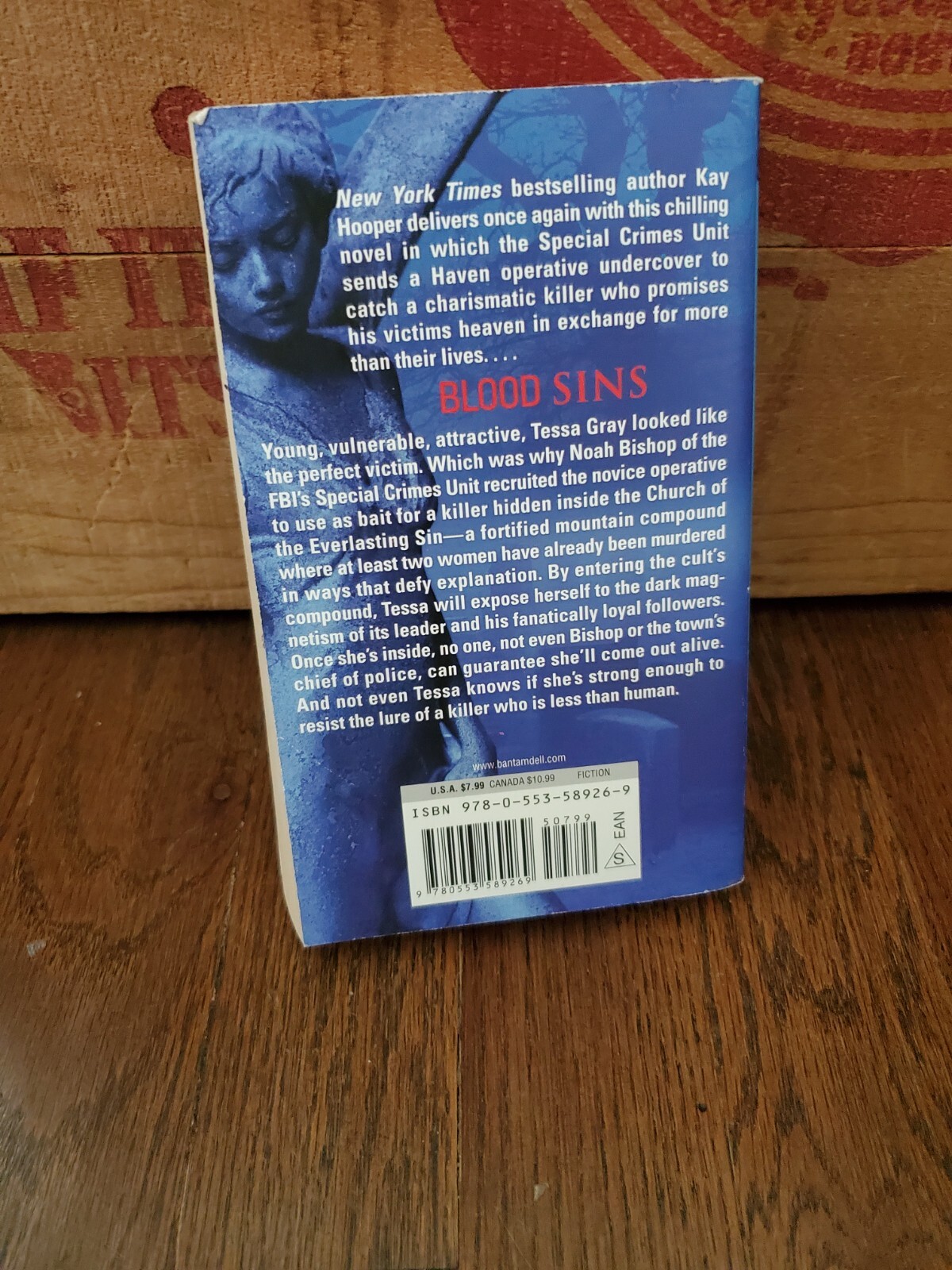 Blood Sins (Bishop/Special Crimes Unit: Blood Trilogy) Hooper, Kay – VERY GOOD