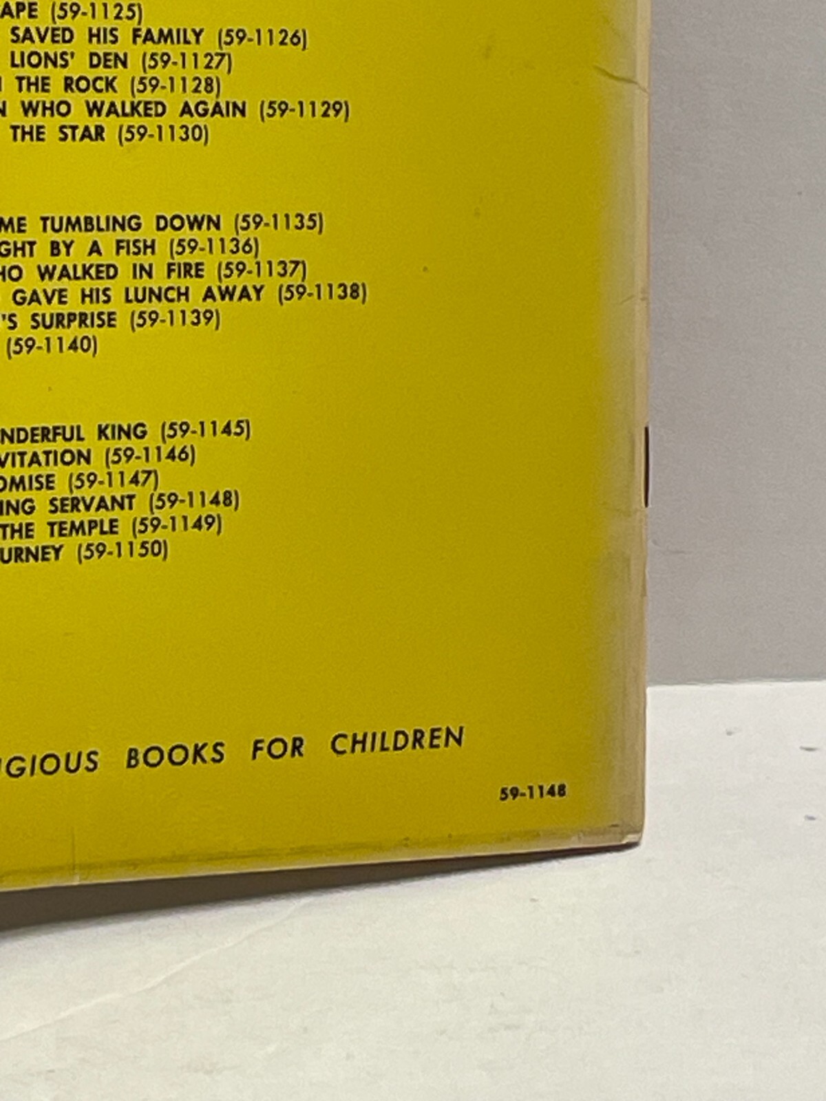 Unforgiving Servant by Janice Kramer Paperback Arch Books Children 1968