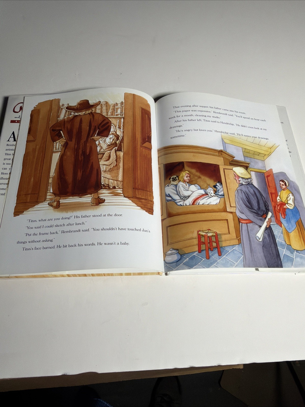 Rembrandt and the Boy Who Drew Dogs: A Story about Rembrandt Van Rijn: Used