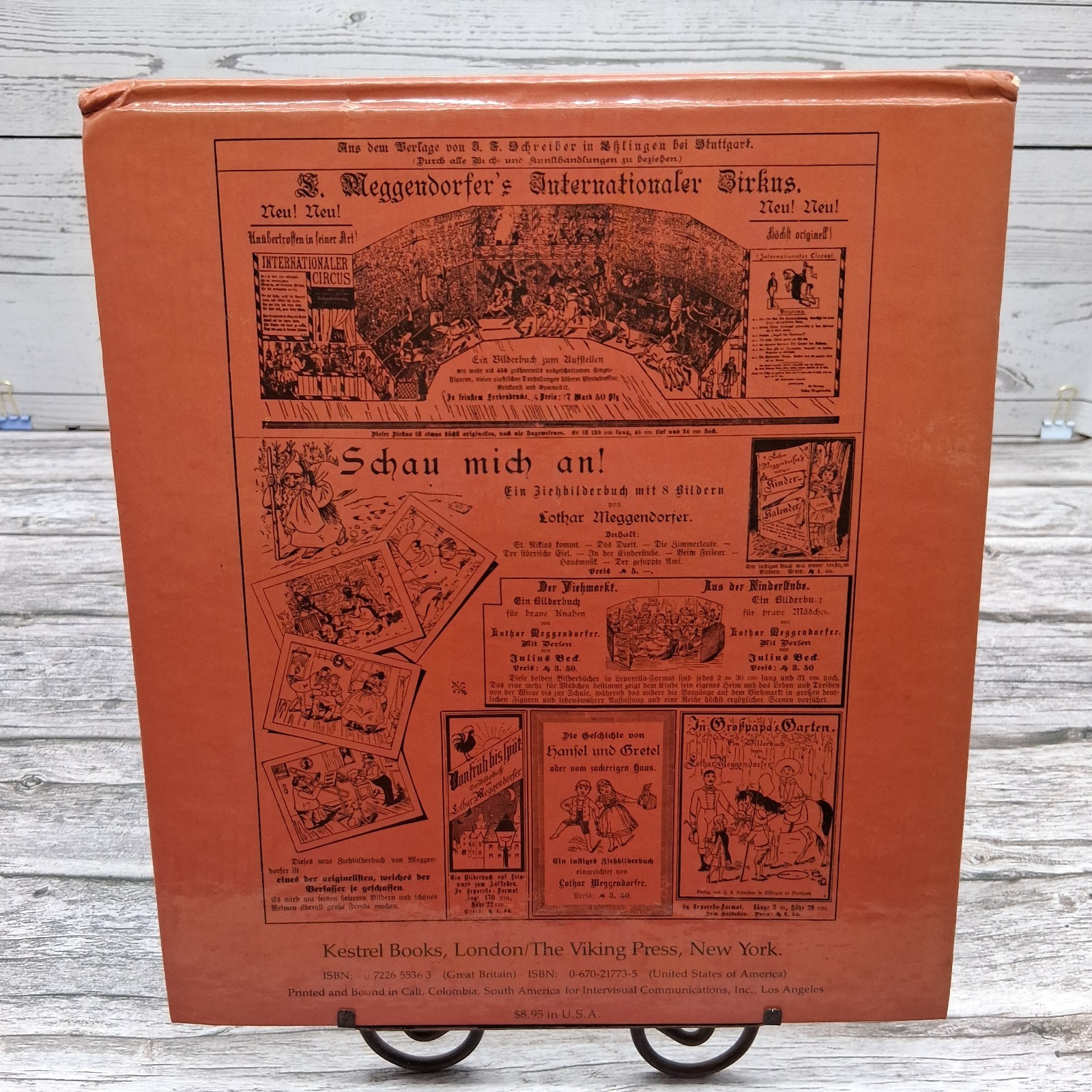 The Children’s Theatre A Reproduction of Antique Pop-Up Franz Bonn Kestrel 1981