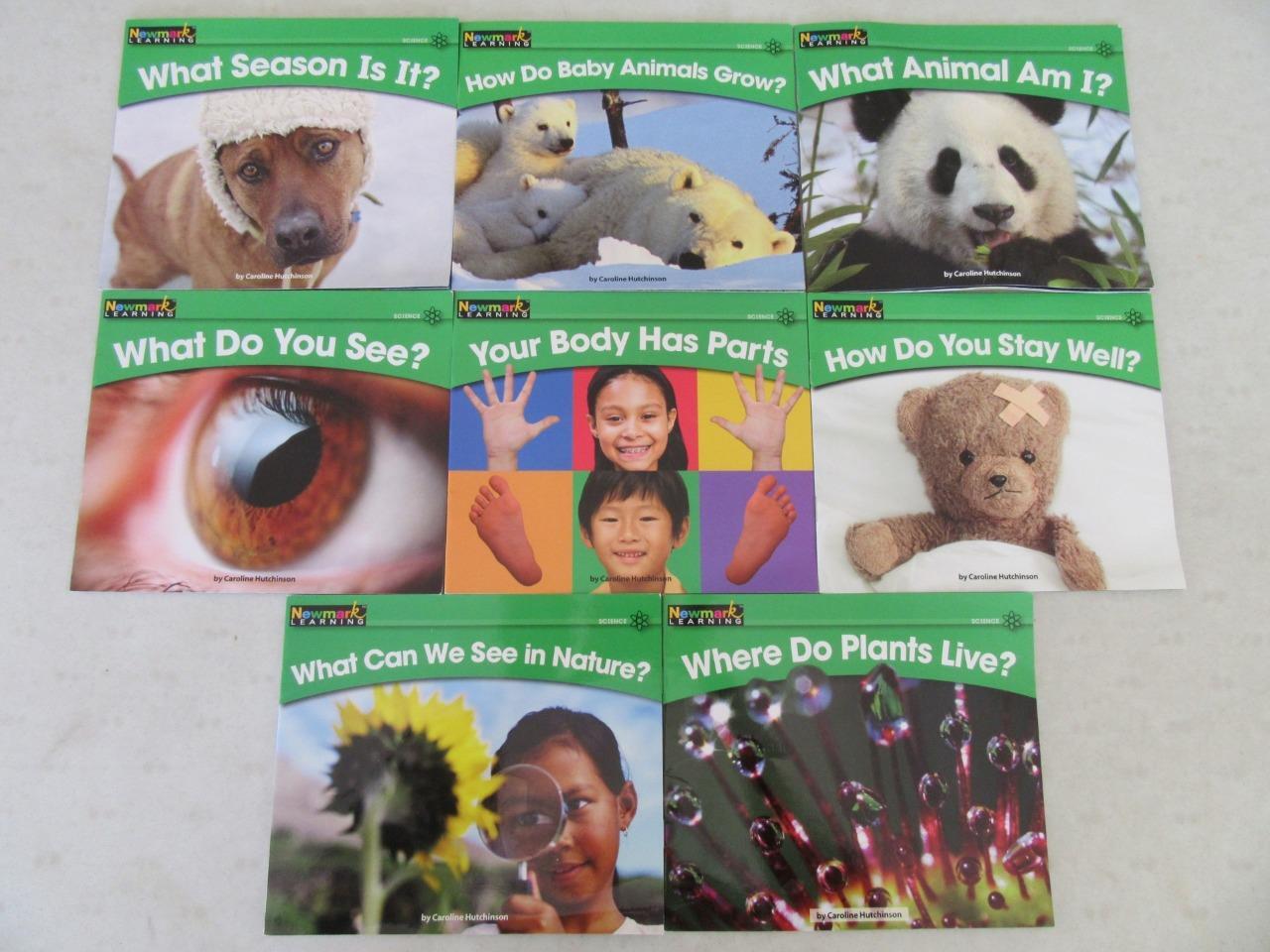 BIG Lot of (8) Caroline Hutchinson Books NEWMARK LEARNING SCIENCE NATURE SERIES