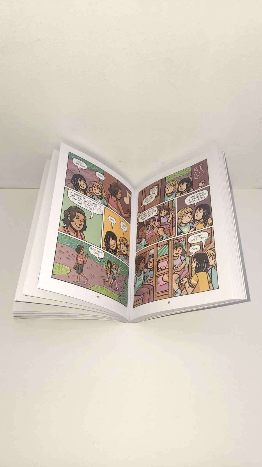 Camp Kayla Miller Graphic Novel Hardcover Excellent Condition