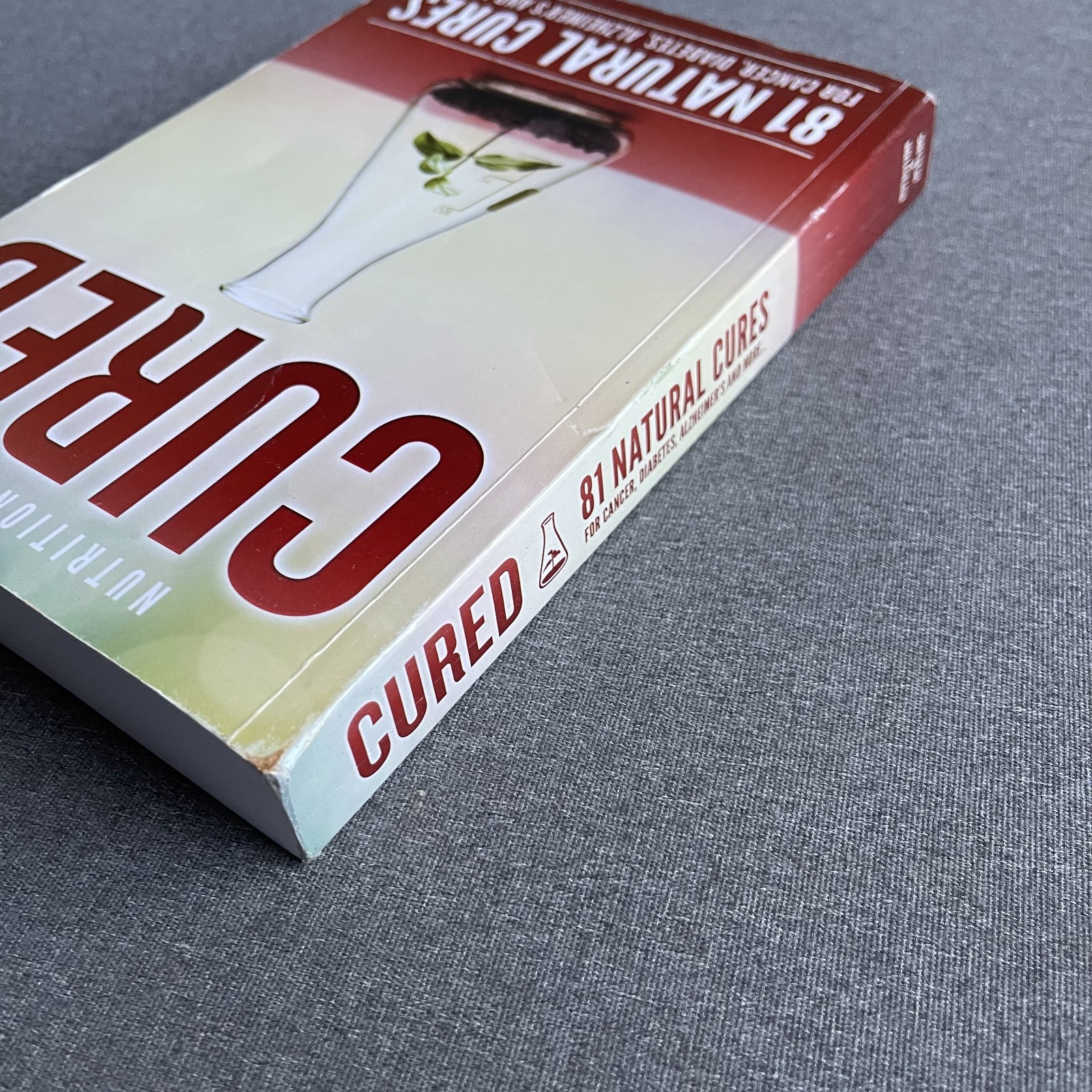 CURED: 81 Natural Cures Nutrition & Healing Paperback Book
