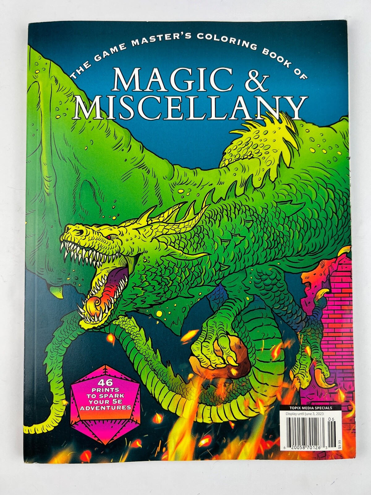 The Game Master’s Coloring Activity Book of Magic & Miscellany