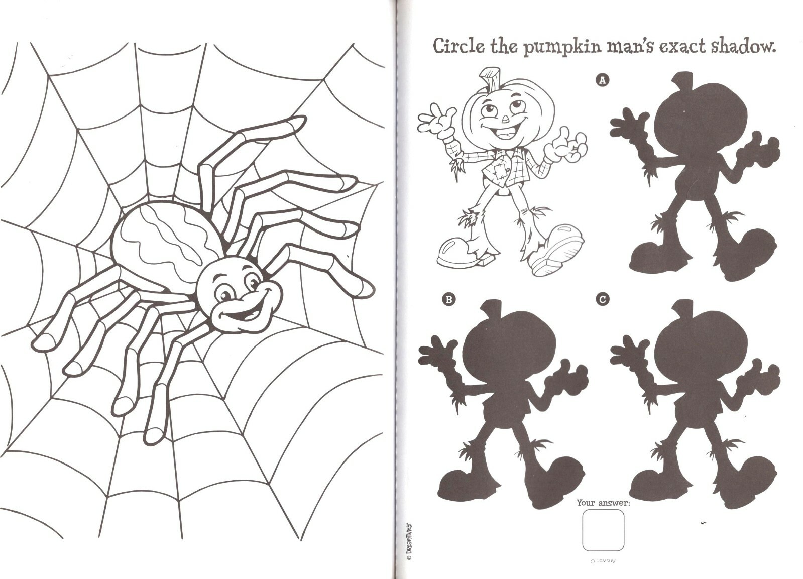 Colortivity – Halloween Book – Coloring and Activity Book ~ Pumpkin Pals