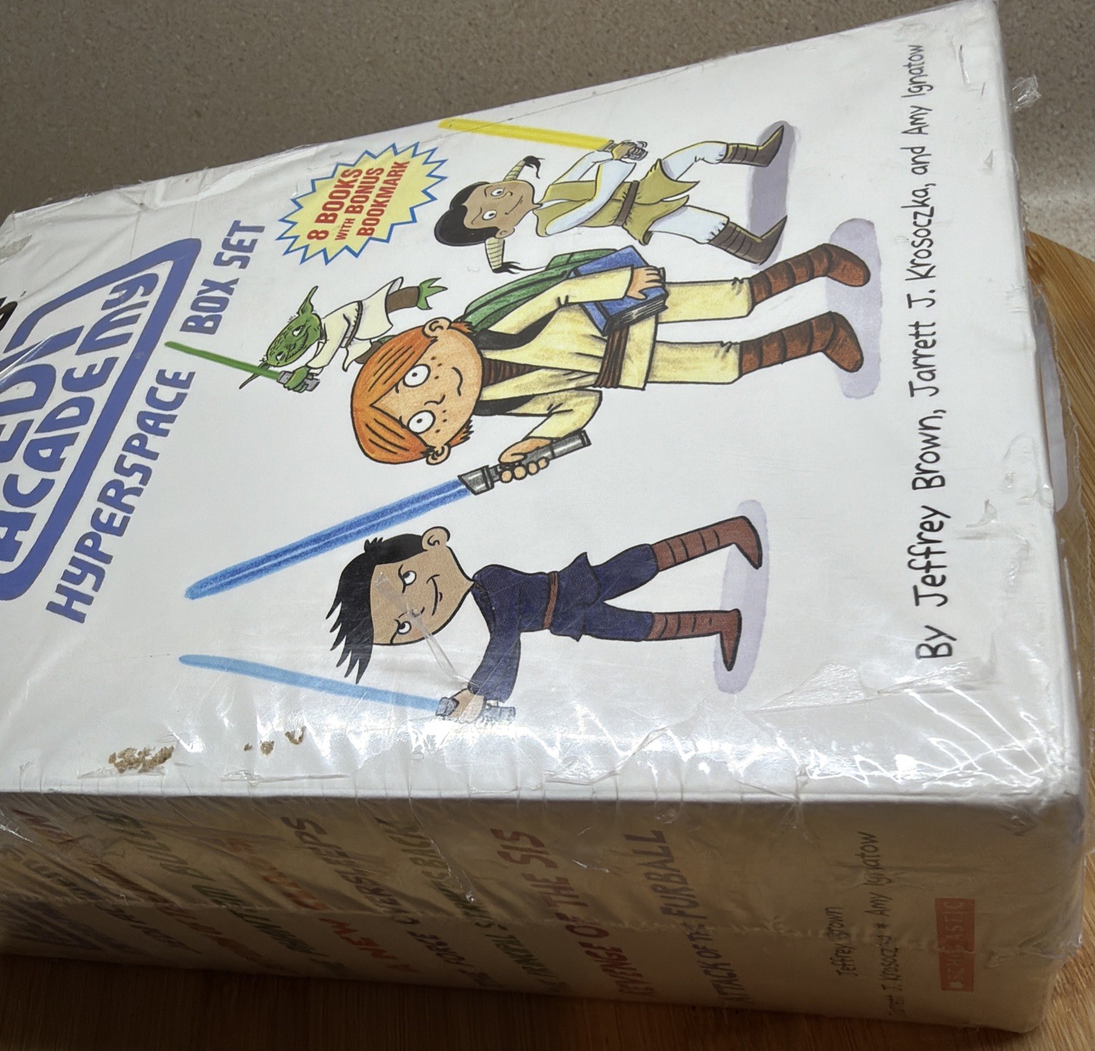 Star Wars Jedi Academy Series Collection 8 Books 1-8 Books NIB New Box Complete