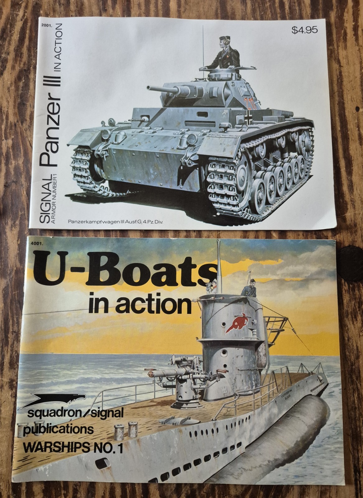 Lot Of 14 Squadron /Signal Publications German Aircraft, Tanks, U Boats