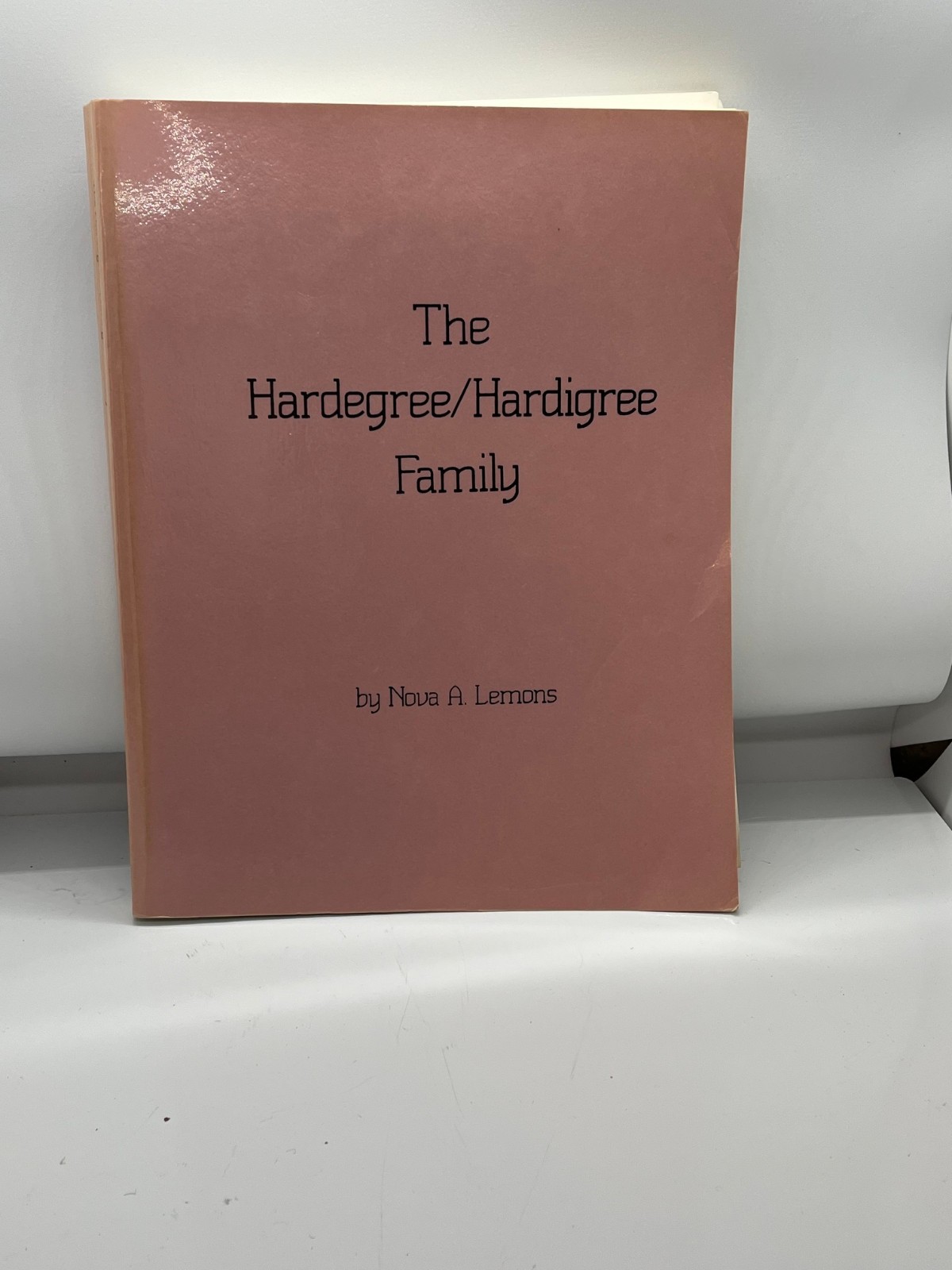 Hardegree/Hardigree family genealogy book and family history books