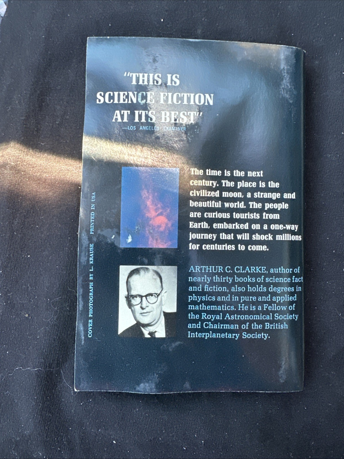 Arthur C. Clarke Science Fiction Fantasy Vintage Paperbacks Lot of 5