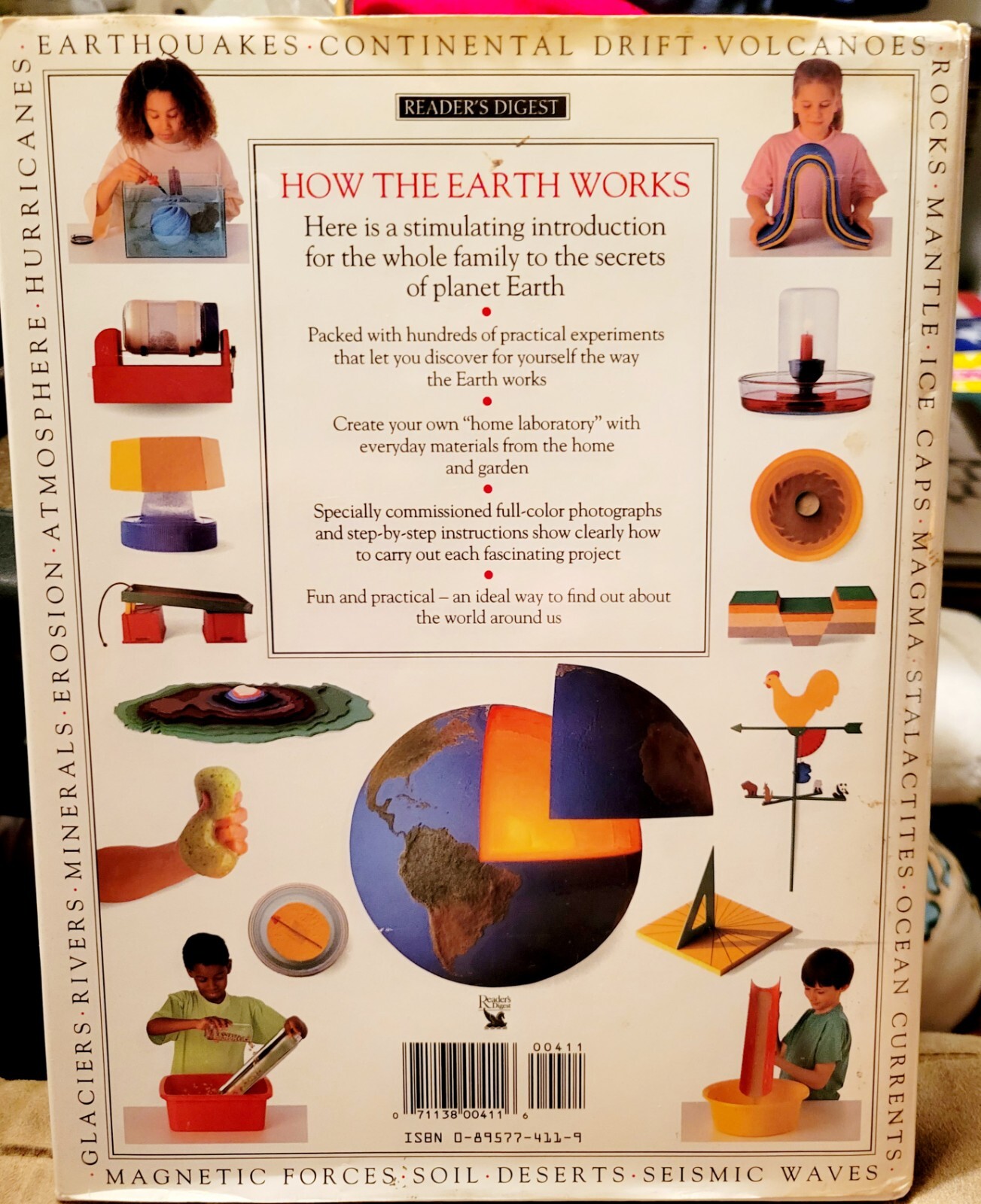 How the Earth Works by John Farndon 1992 Hardcover Dust Jacket Collectors