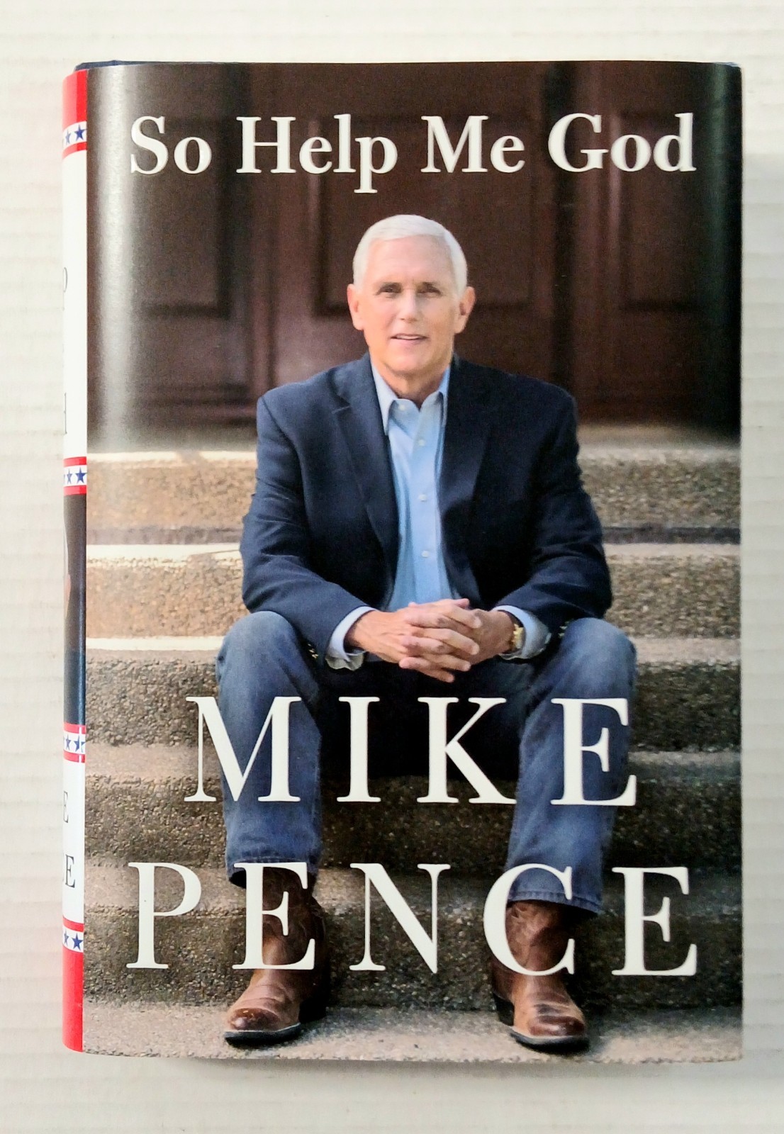MIKE PENCE AUTOGRAPHED “SO HELP ME GOD” 2022 SIGNED EDITION TRUMP JANUARY 6TH