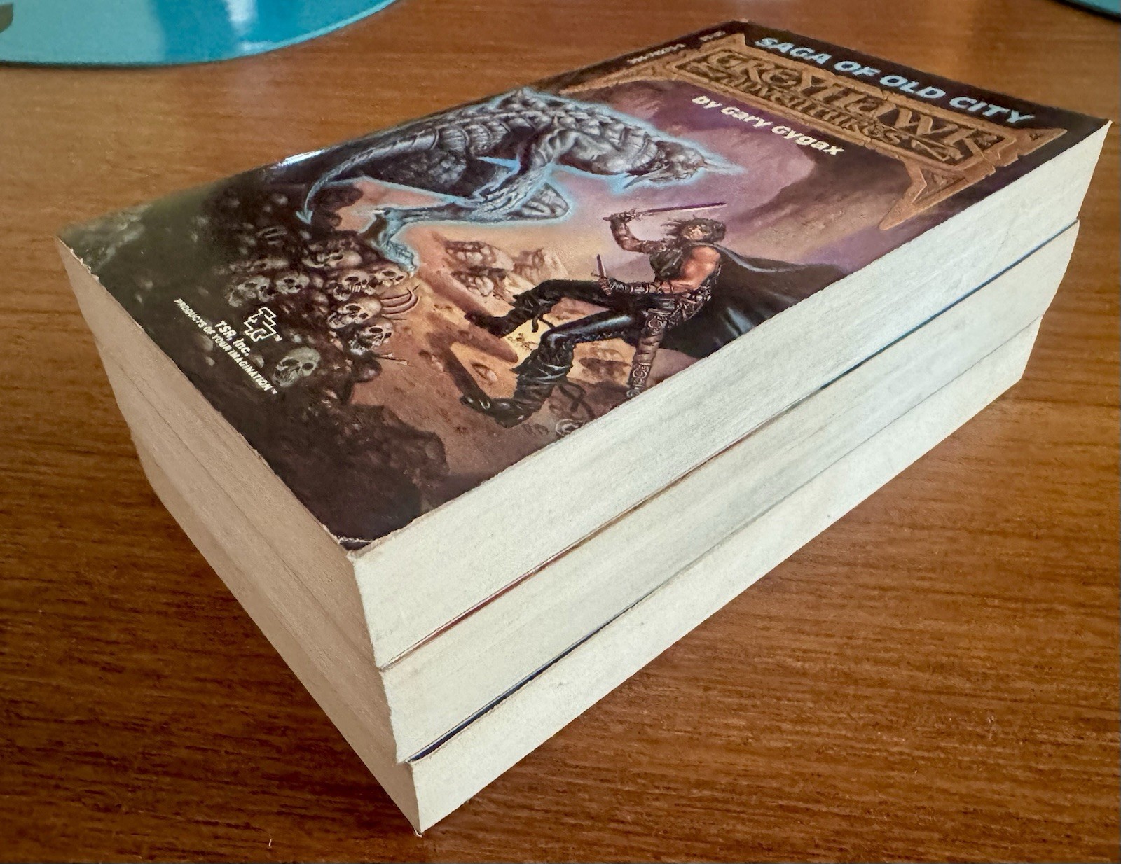 GARY GYGAX Greyhawk Adventures #1-3 Tsr 1985 PAPERBACK Book SET Rose Estes