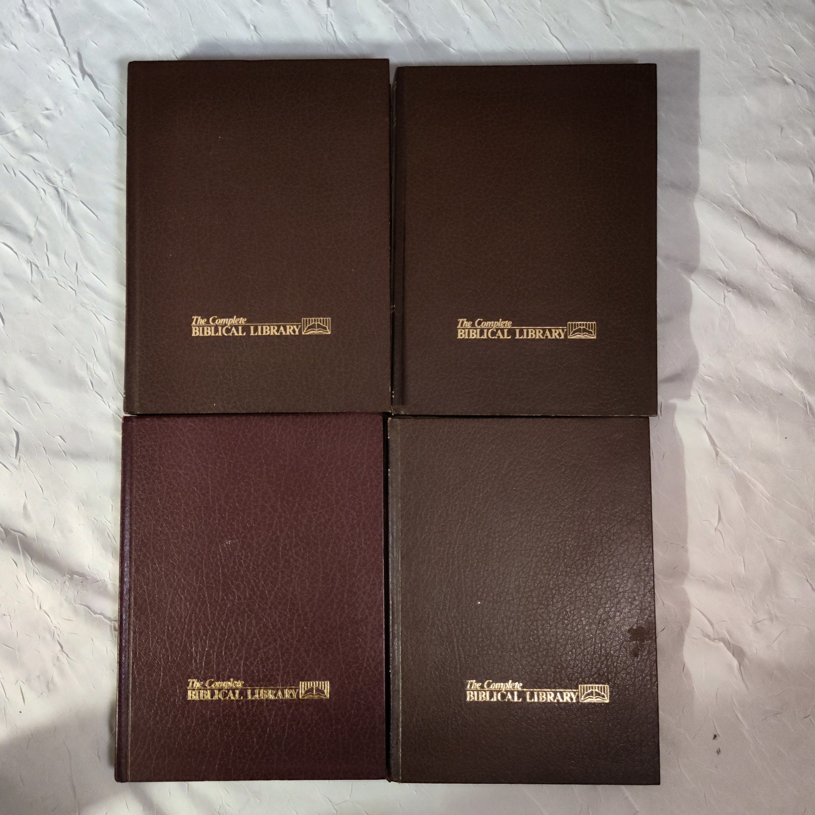 The Complete Biblical Library Harmony of the Gospels 1991 New Testament Set Of 4
