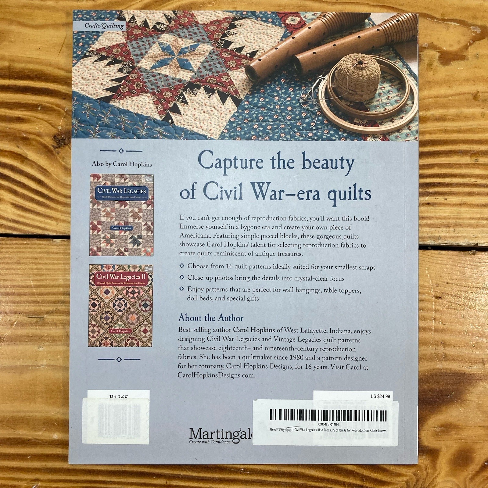 Civil War Legacies III 3: A Treasury of Quilts for Reproduction Quilting