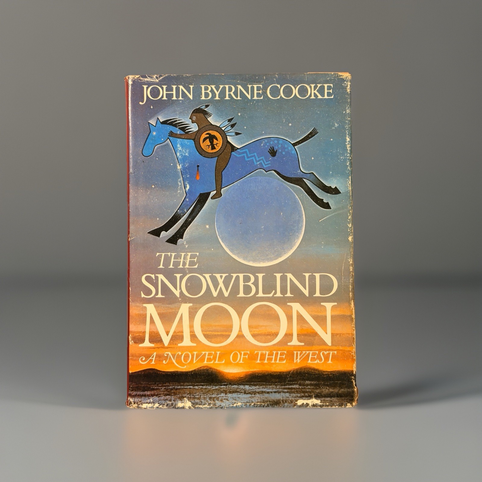 The Snowblind Moon John Byrne Cooke 1984 HC DJ Western Native American