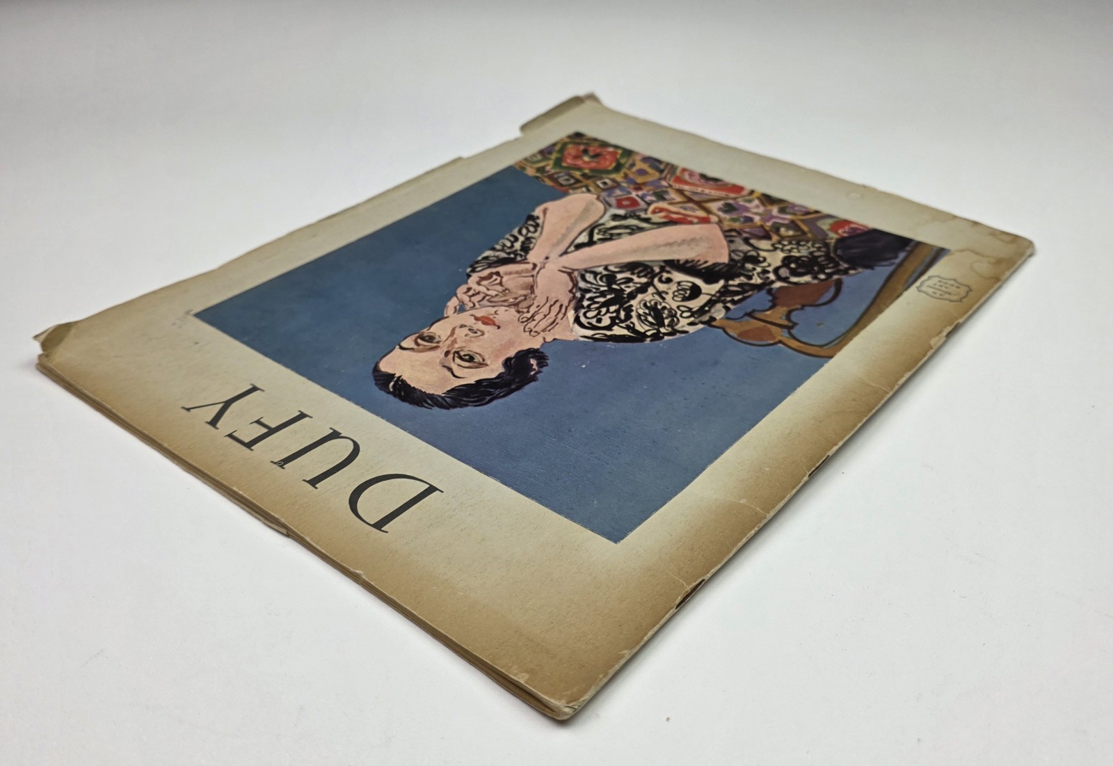 Antique Raoul Dufy 1954 Paperback Portfolio Ed. w/ 9 Tipped In Prints Paintings