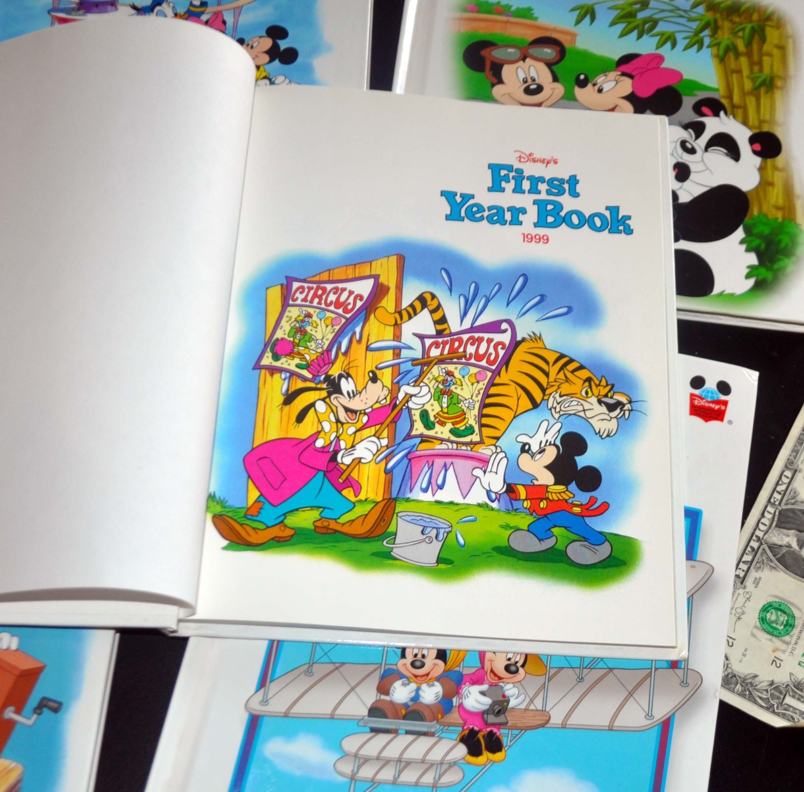 1999-2003 DISNEY’S YEAR BOOK Set Of Five. Hardcovers