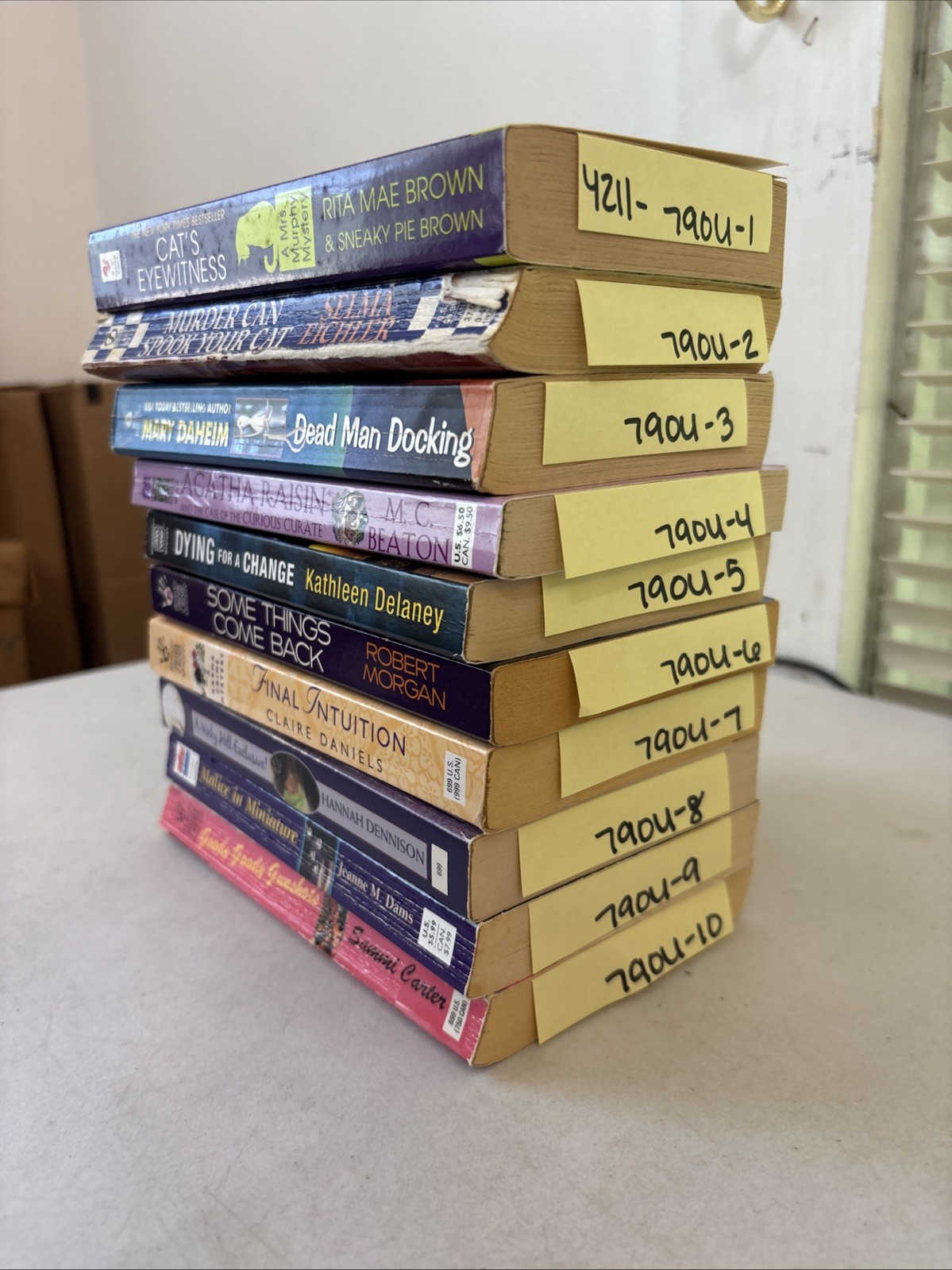 Lot of 10 – Cozy Mysteries – Mixed Authors – FREE SHIPPING
