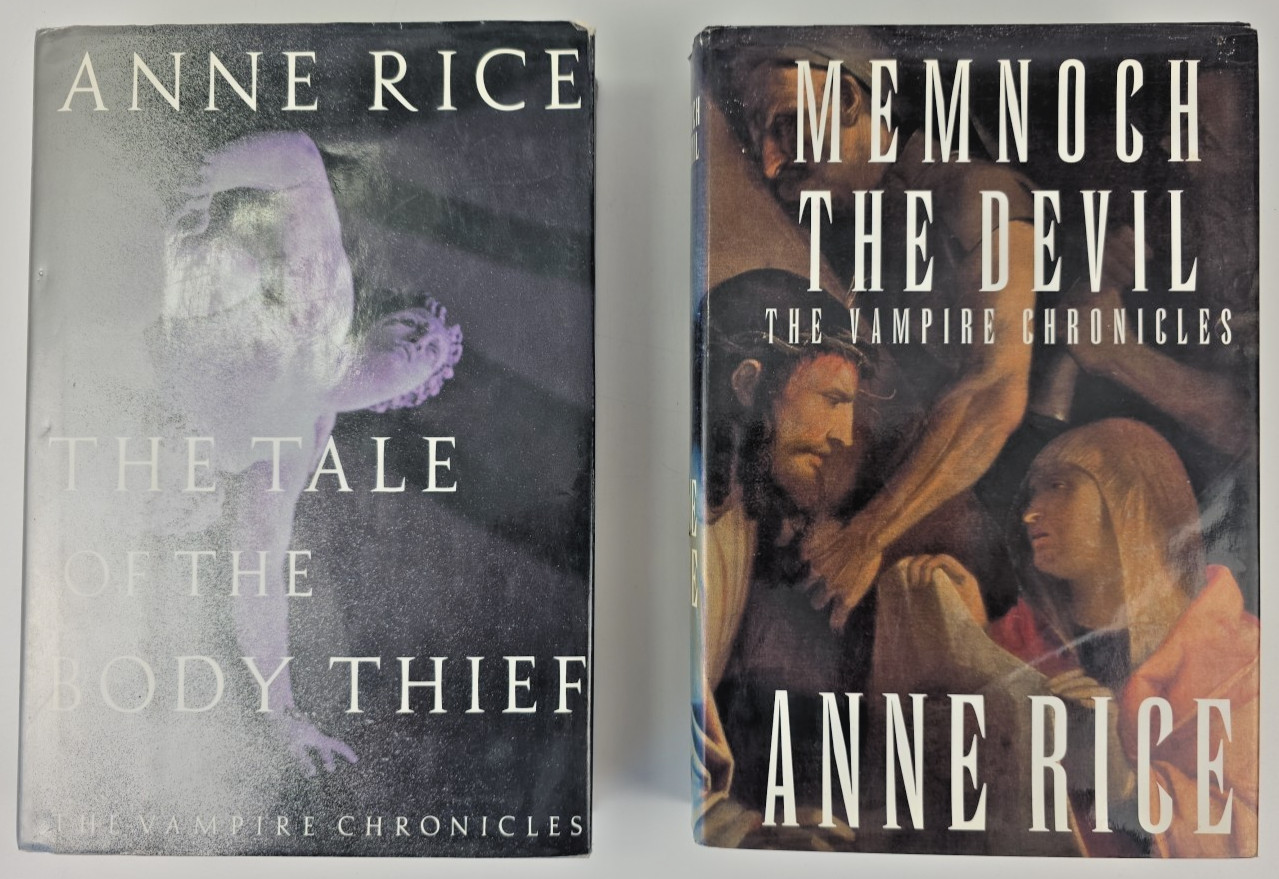 14 Anne Rice Hardcover Books ~ Interview with Vampire ~ Lots of First Editions