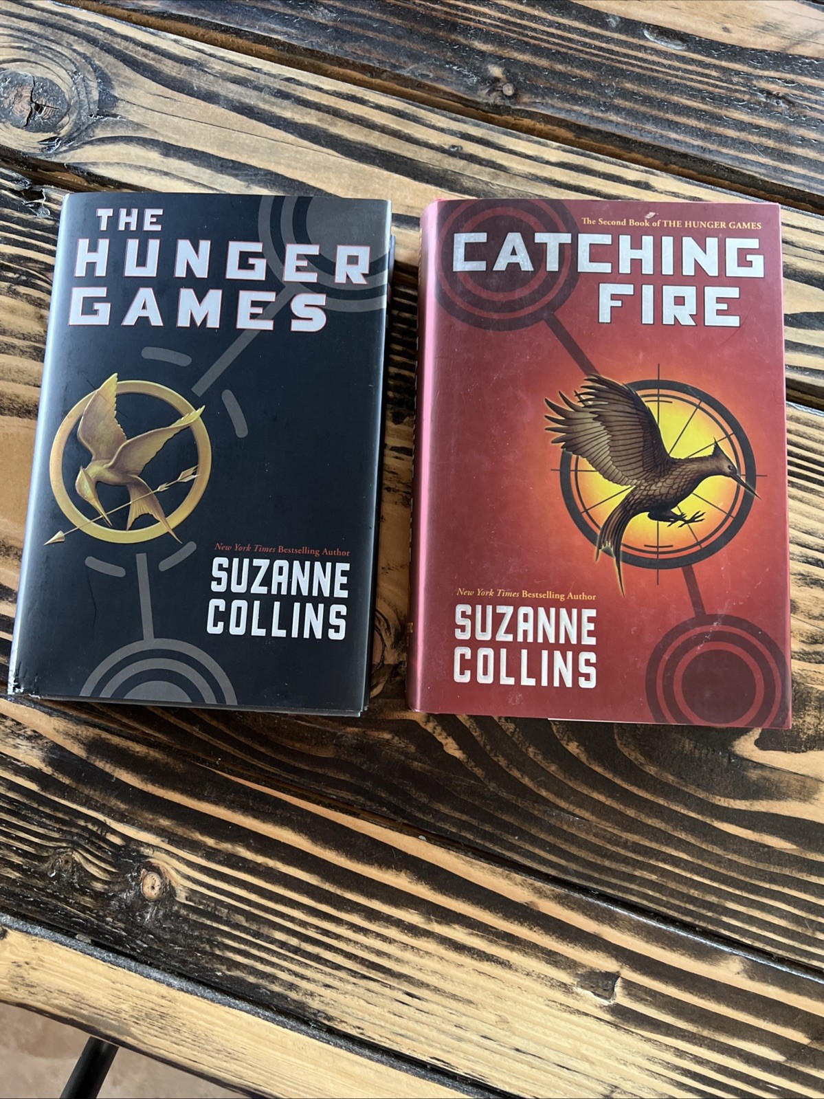 The Hunger Games Trilogy by Suzanne Collins-Books 1 & 2 Hardcover