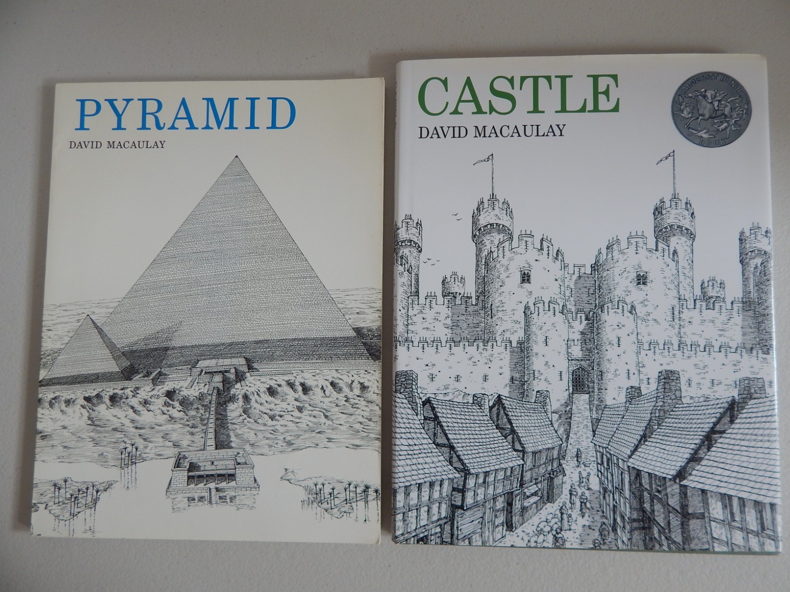 Lot 5 DAVID MACAULAY book CASTLE Cathedral MOSQUE Pyramid WAY THINGS WORK (2023)
