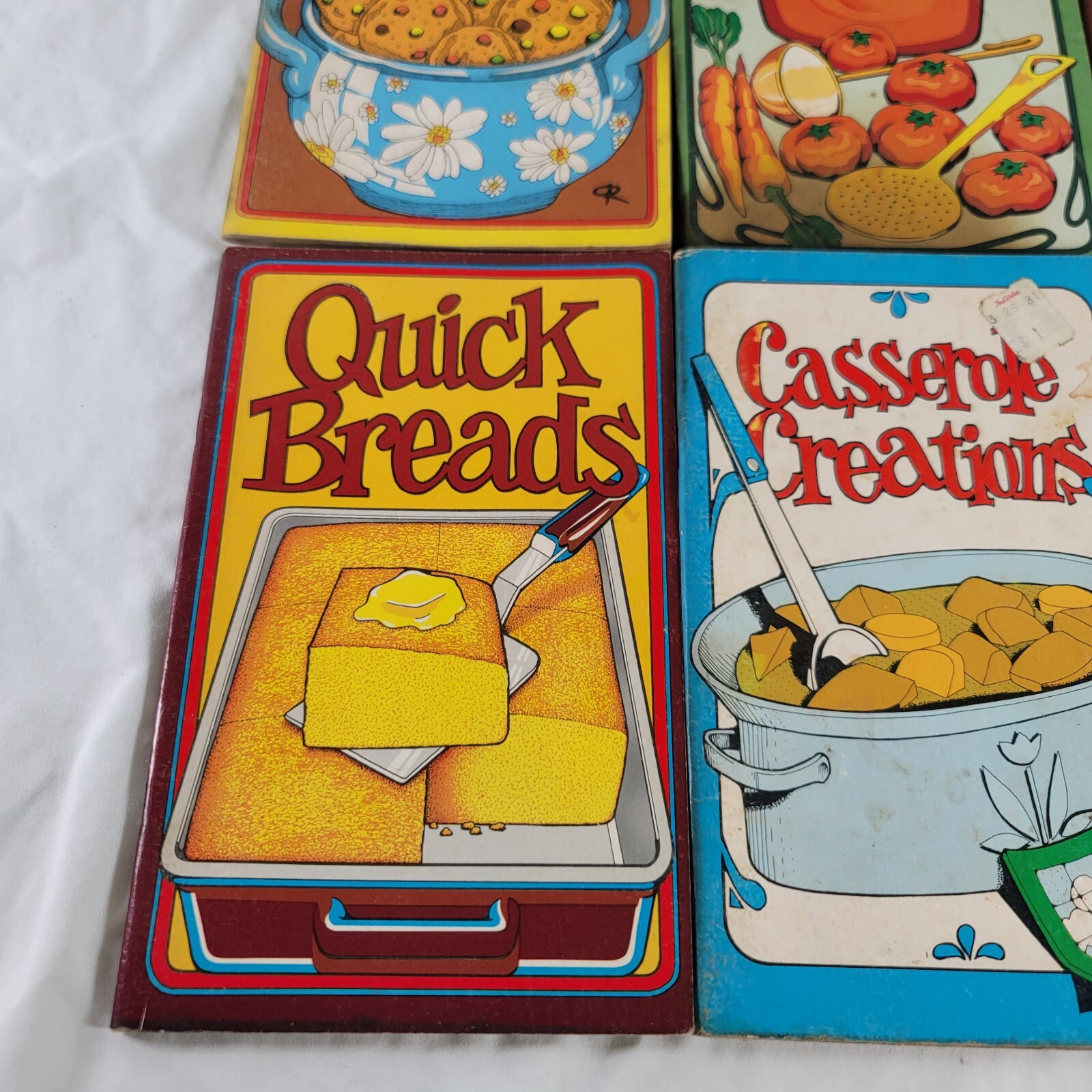 Lot Of 6 Vintage Potpourri Press Books – Cooking, Soups, Napkin Folding,…