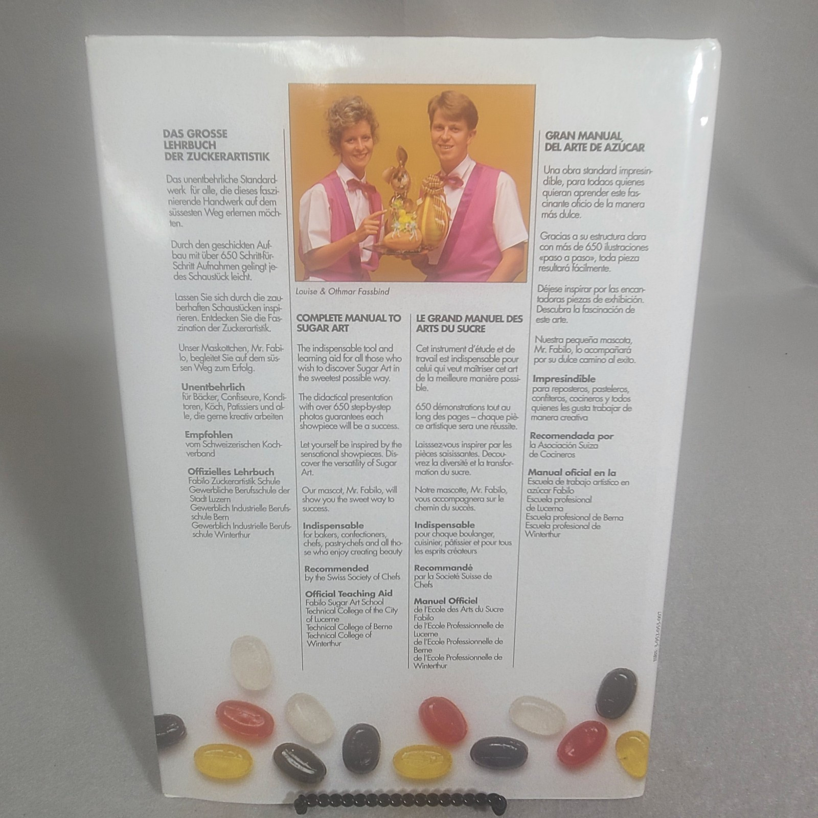 Sugar Artistik Fabilo Edition by Louise & Othmar Fassbind 4 Languages