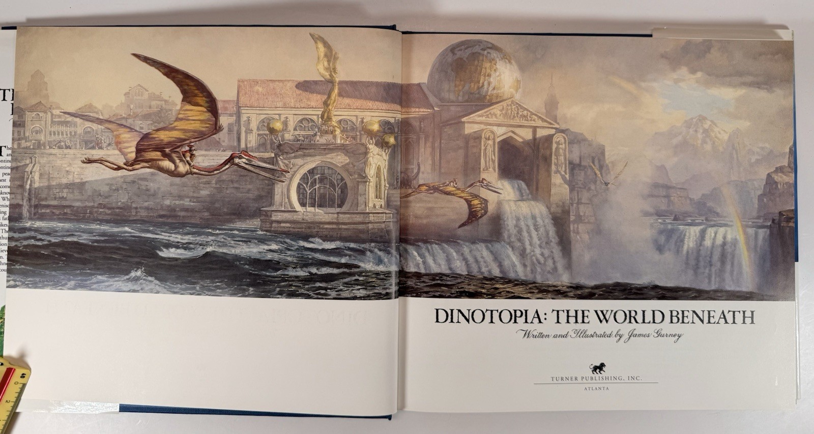 Dinotopia The World Beneath 1995 1st Edition James Gurney HC DJ MINT
