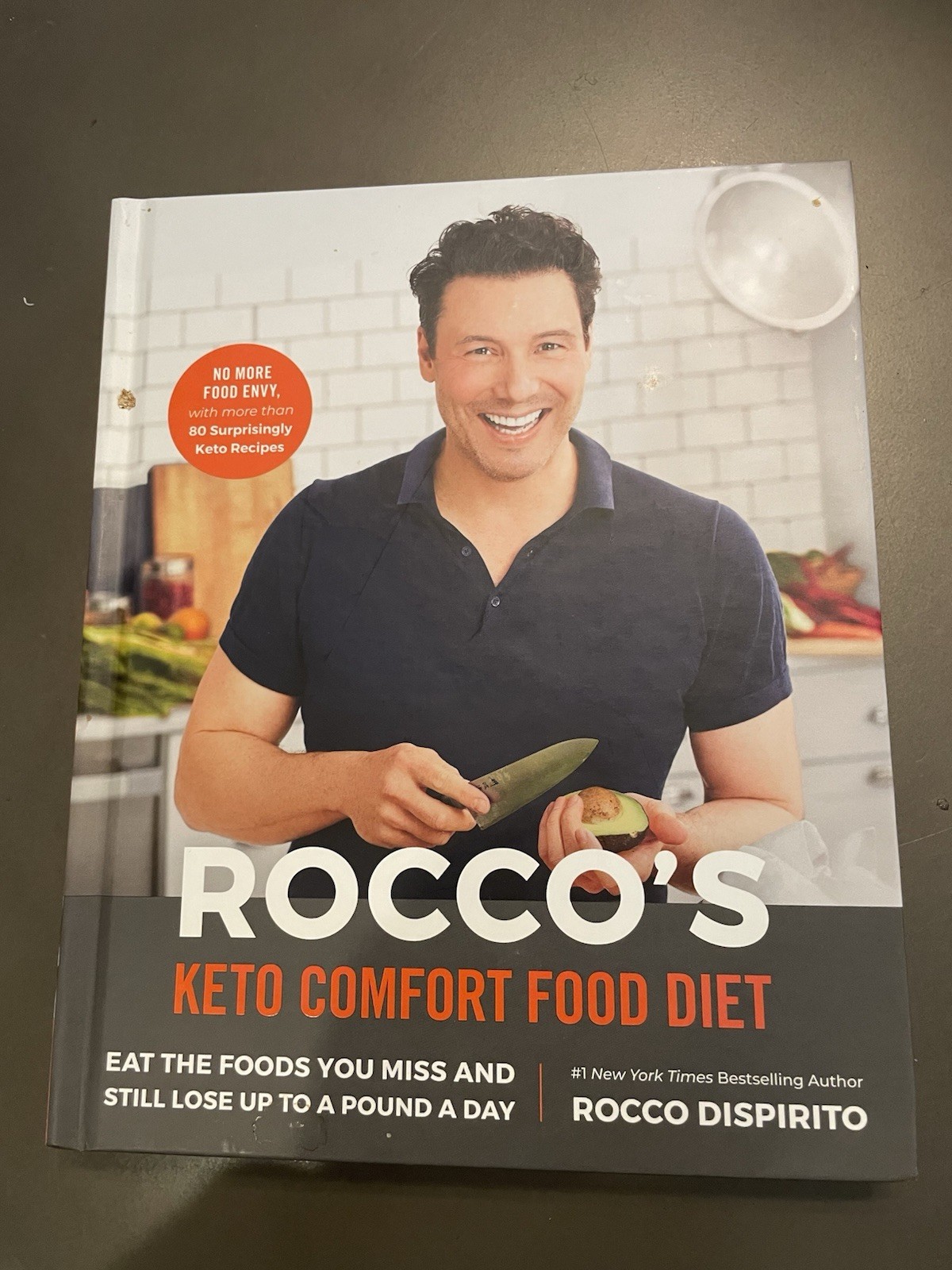 Rocco’s Keto Comfort Food Diet Cookbook Hard Cover Pristine Condition 2021
