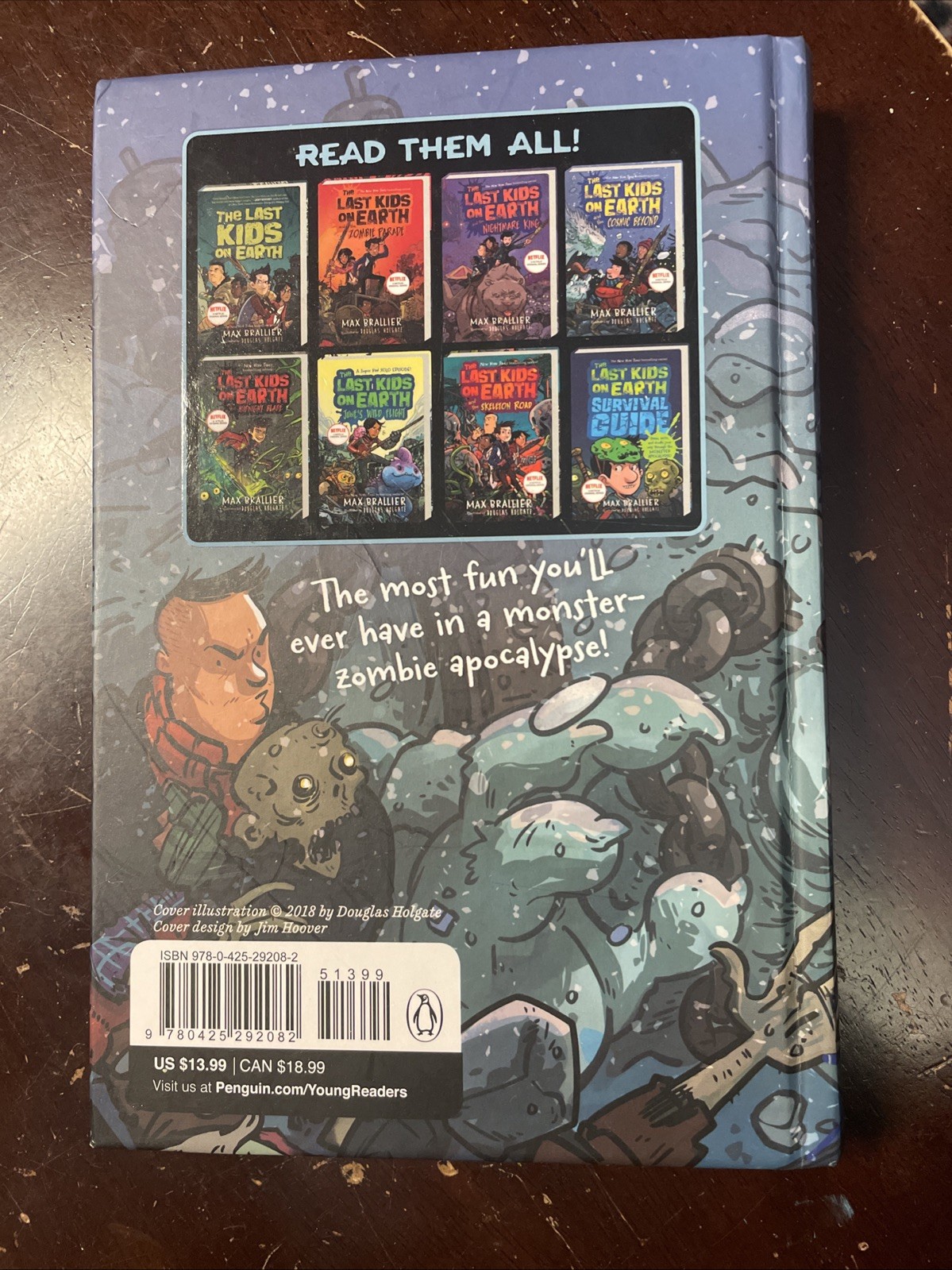 Last Kids on Earth and the Cosmic Beyond by Brallier & Holgate (2018, Hardcover)