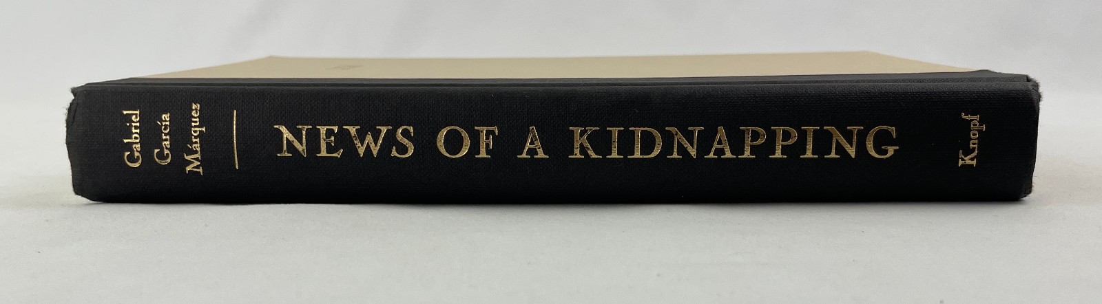News of a Kidnapping, Gabriel García Márquez, 1997, 1st American Edition, HCDJ