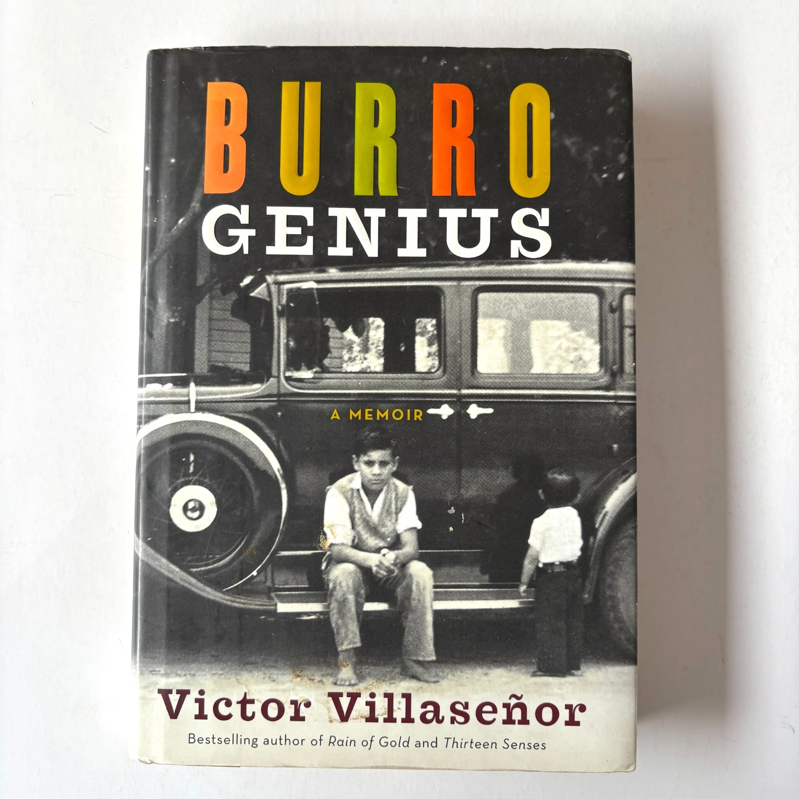 SIGNED Burro Genius a Memoir by Victor Villasenor HC/DJ Author 