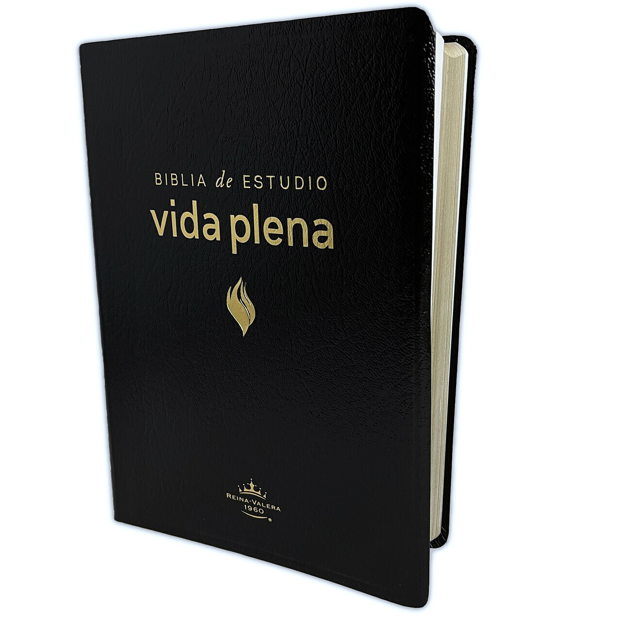 Biblia Pastoral de Estudio Vida Plena imit. piel negro – pentecostal