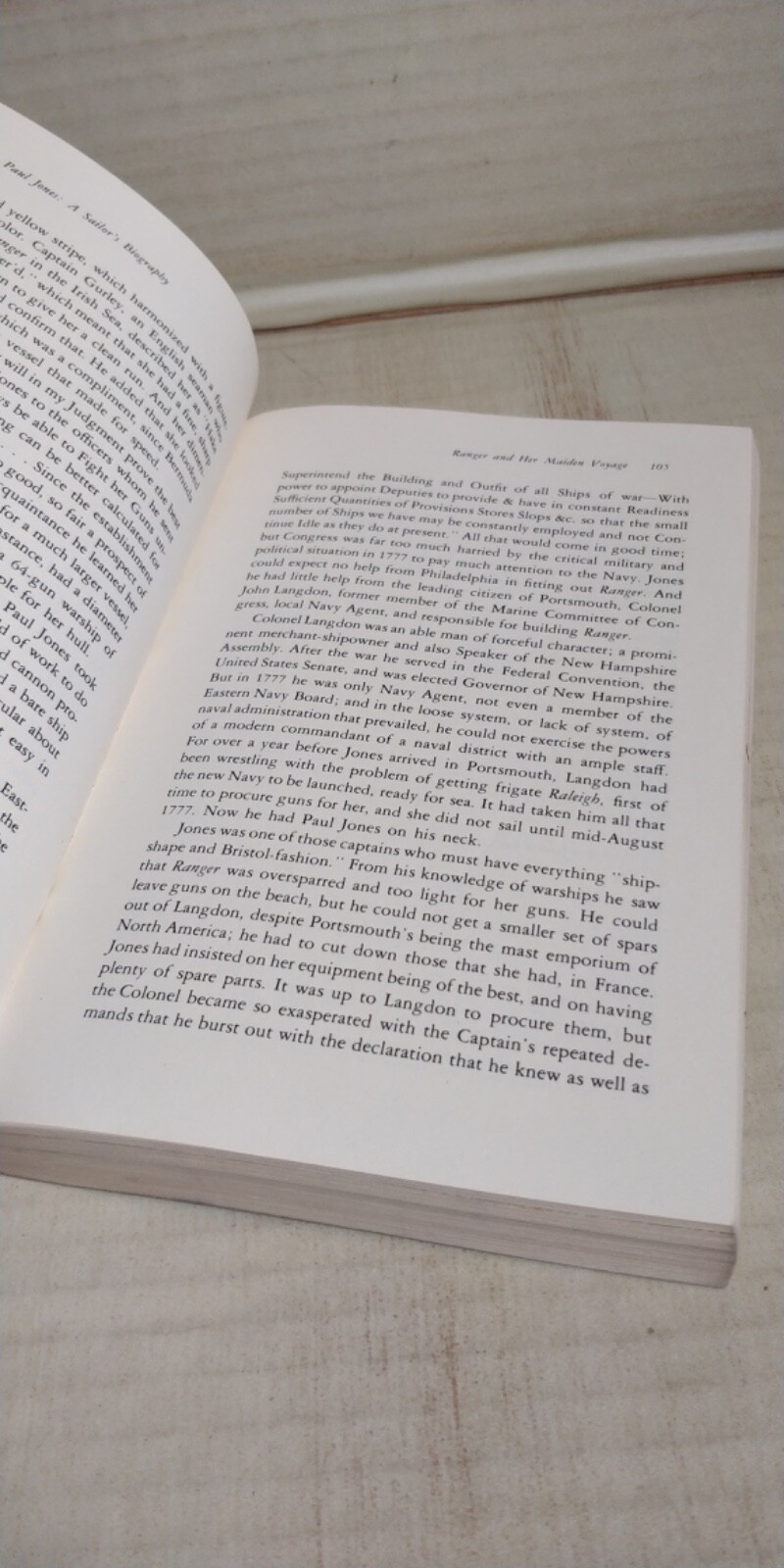 1964 Samuel Eliot Morison John Paul Jones Time Reading Program David B29