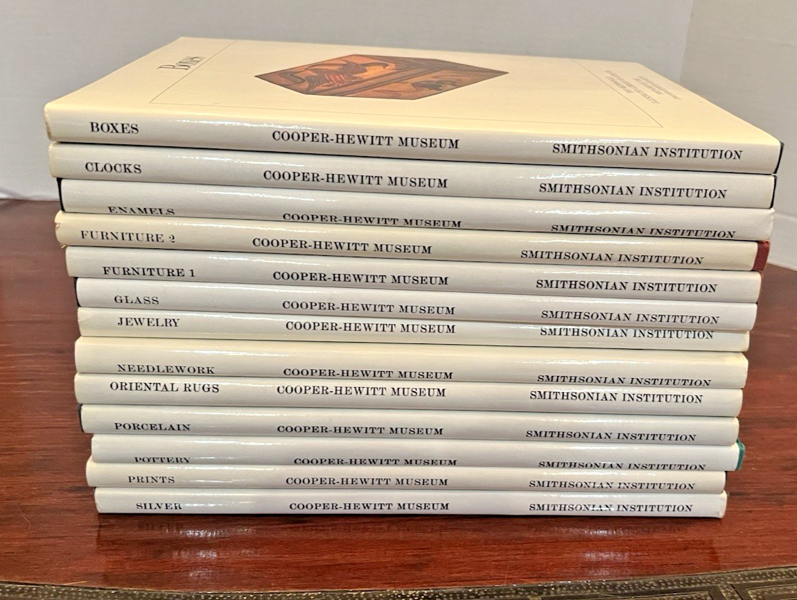 Smithsonian Institution Books on Antiques Cooper-Hewitt Museum HC/DJ 1979-81