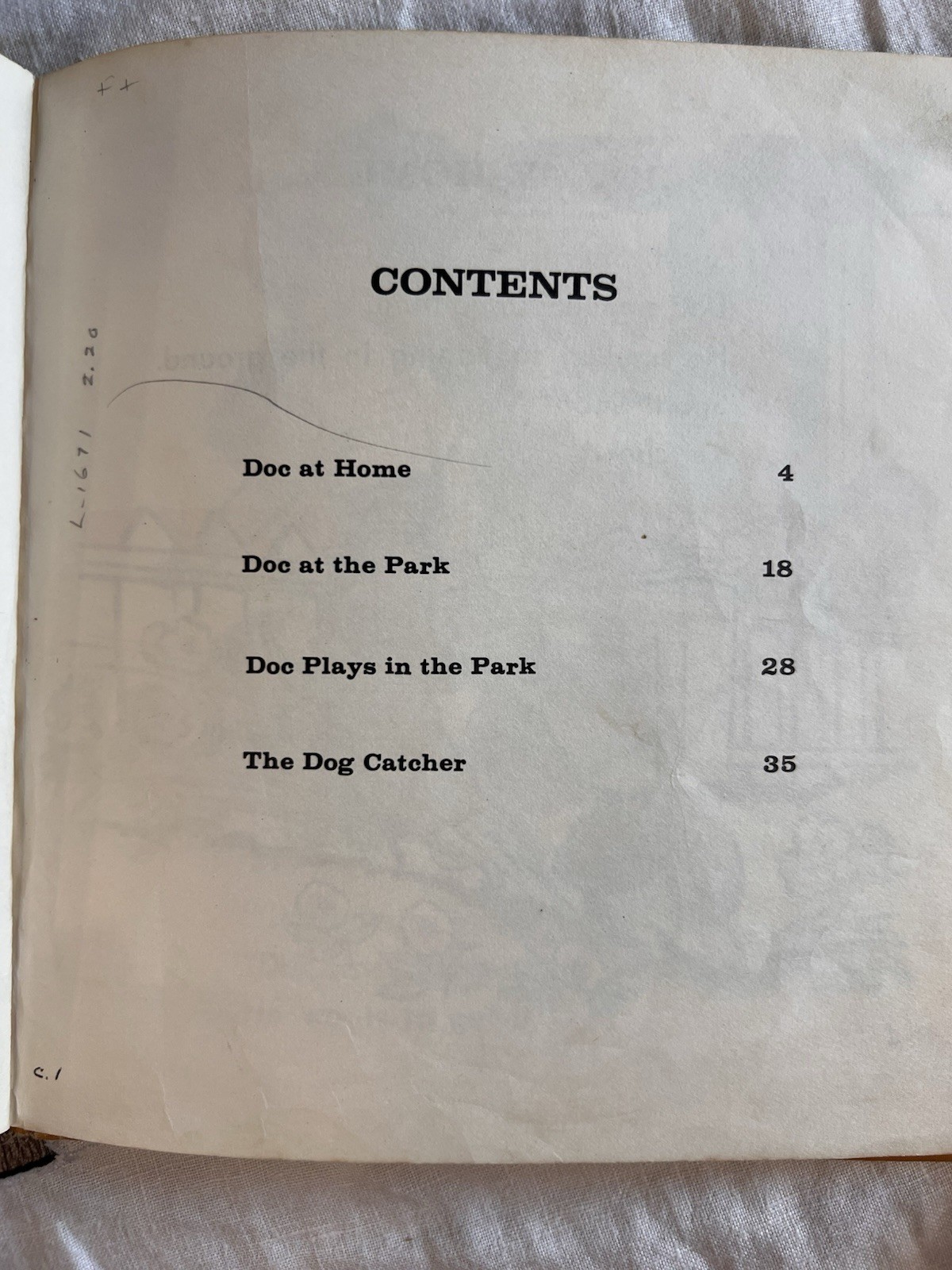 Lot of 2 Vintage 1969 & 1970 – Kate the Cat & Doc the Dog – Illustrated HC Books