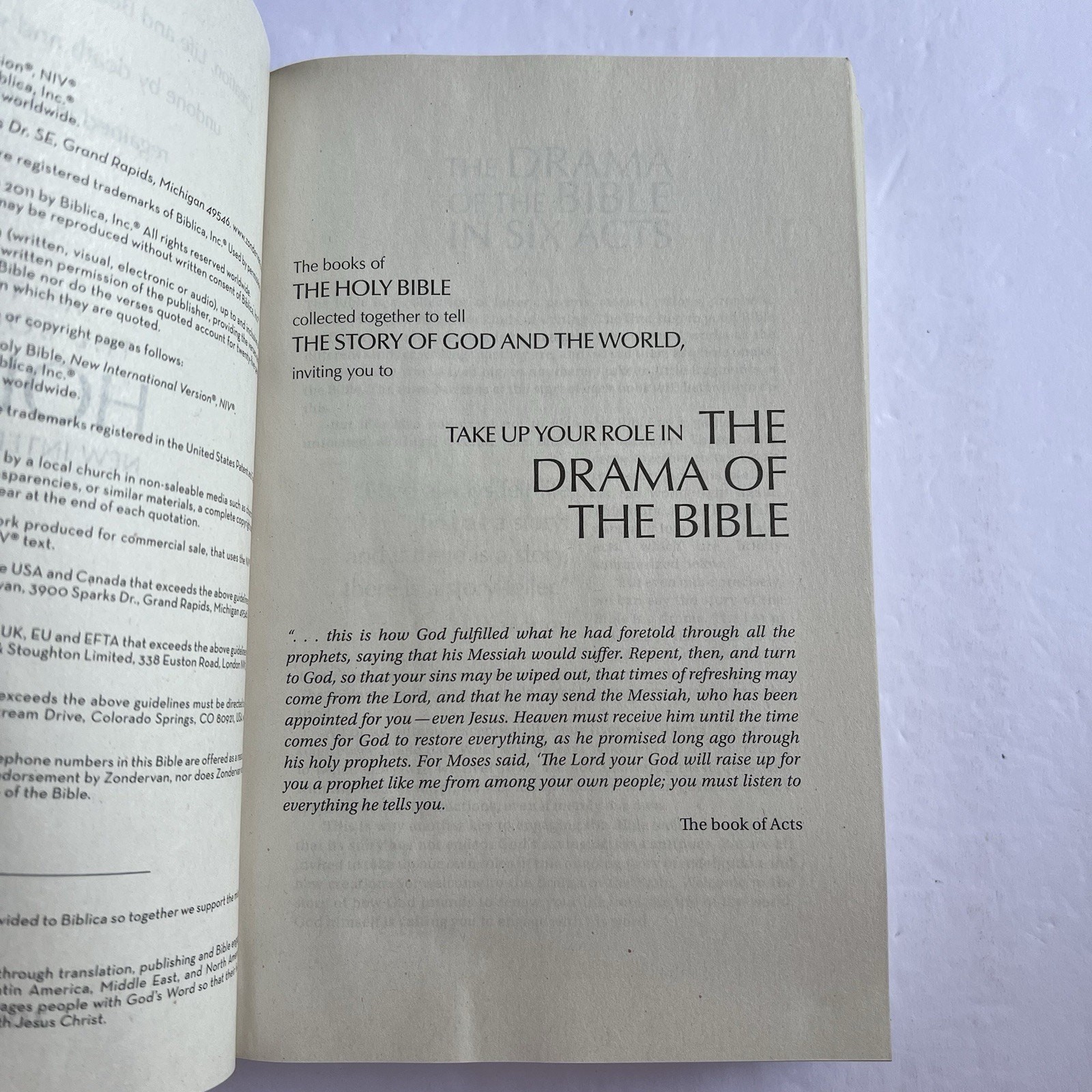 New International Version NIV Holy Bible Larger Print Paperback Book Zondervan