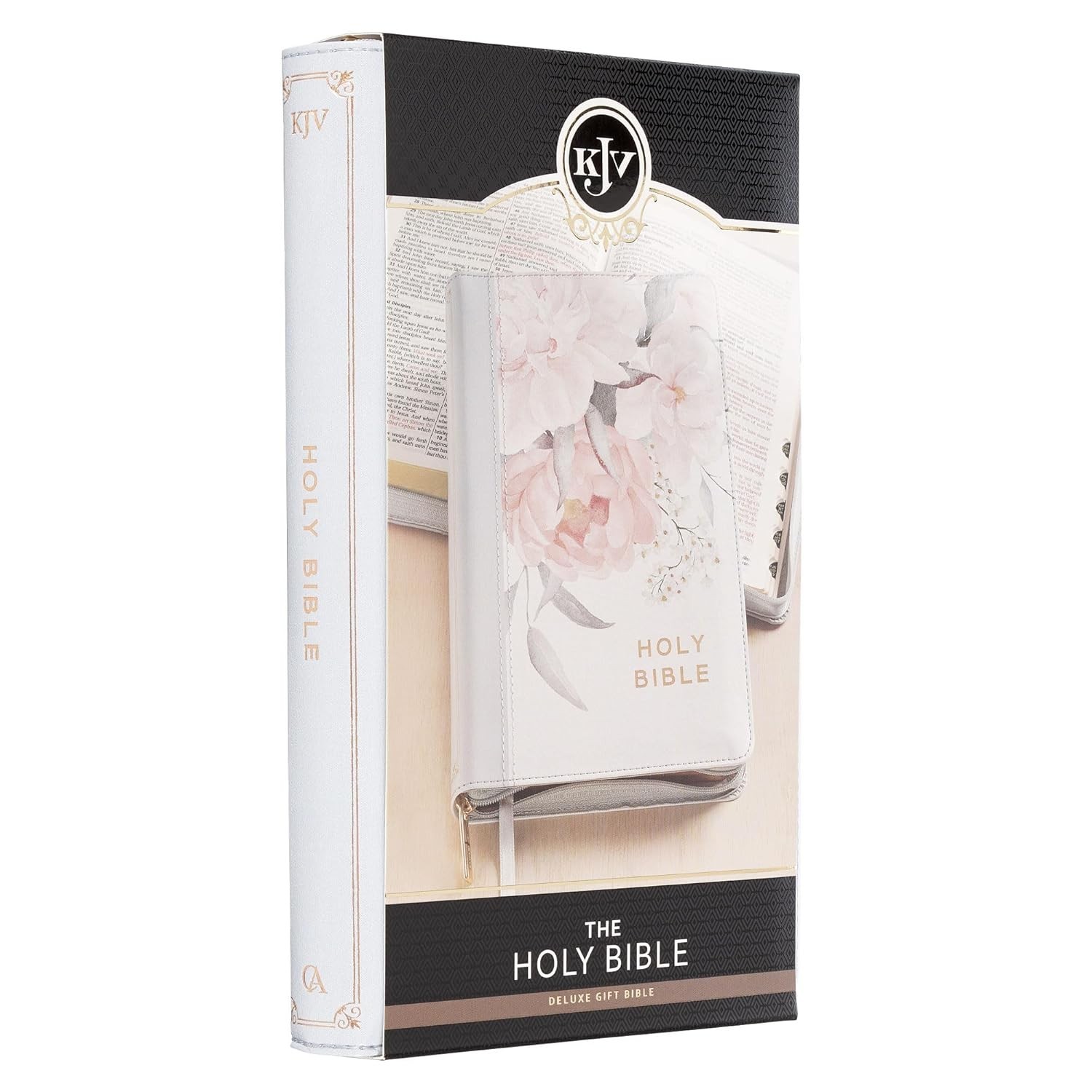 HOLY BIBLE * DELUXE GIFT BIBLE * KJV * GILD-EDGED * BRAND NEW WITH SLIP COVER