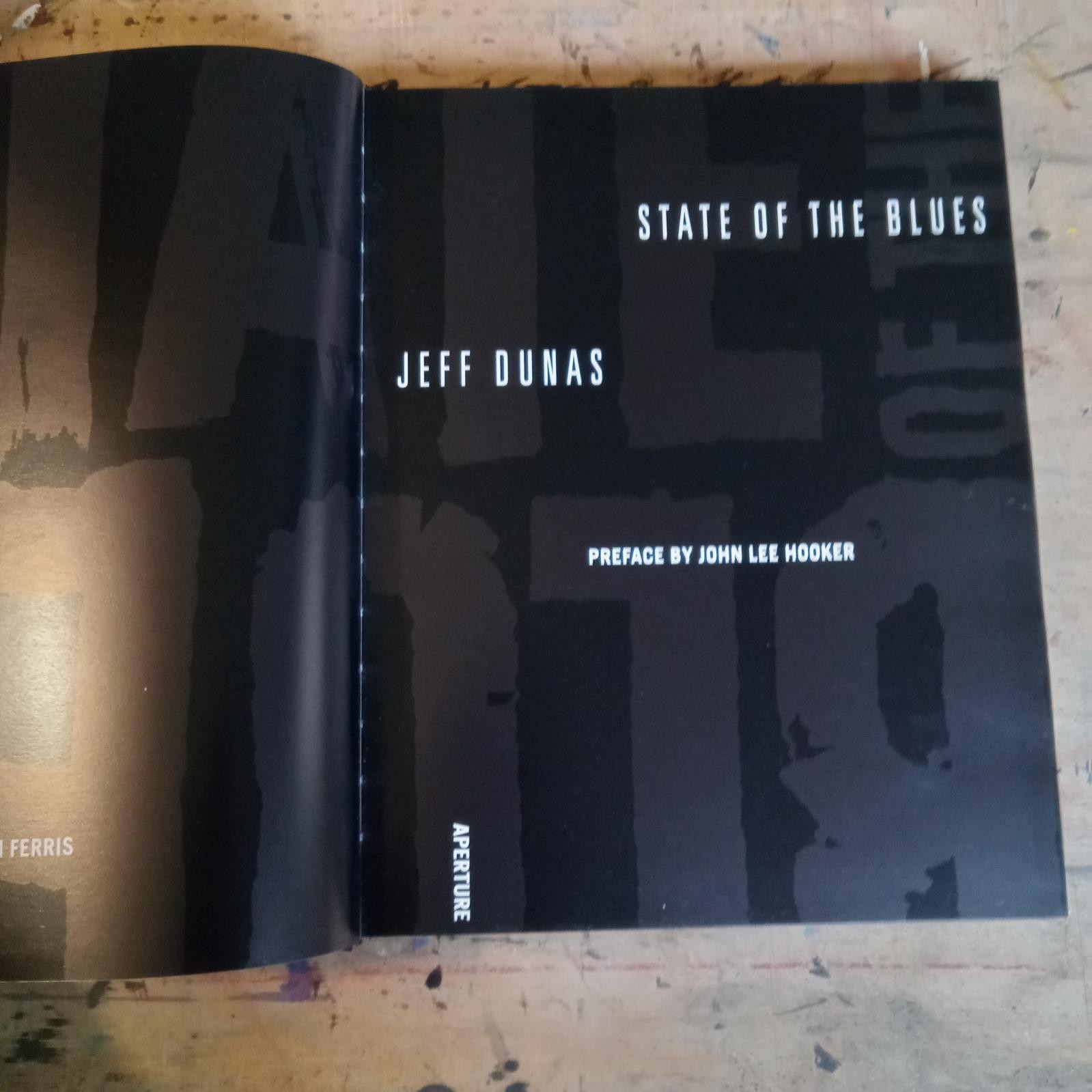 Jeff Dunas State Of The Blues John Lee Hooker 1998 Aperture 1st 4to HC DJ VG+ VG