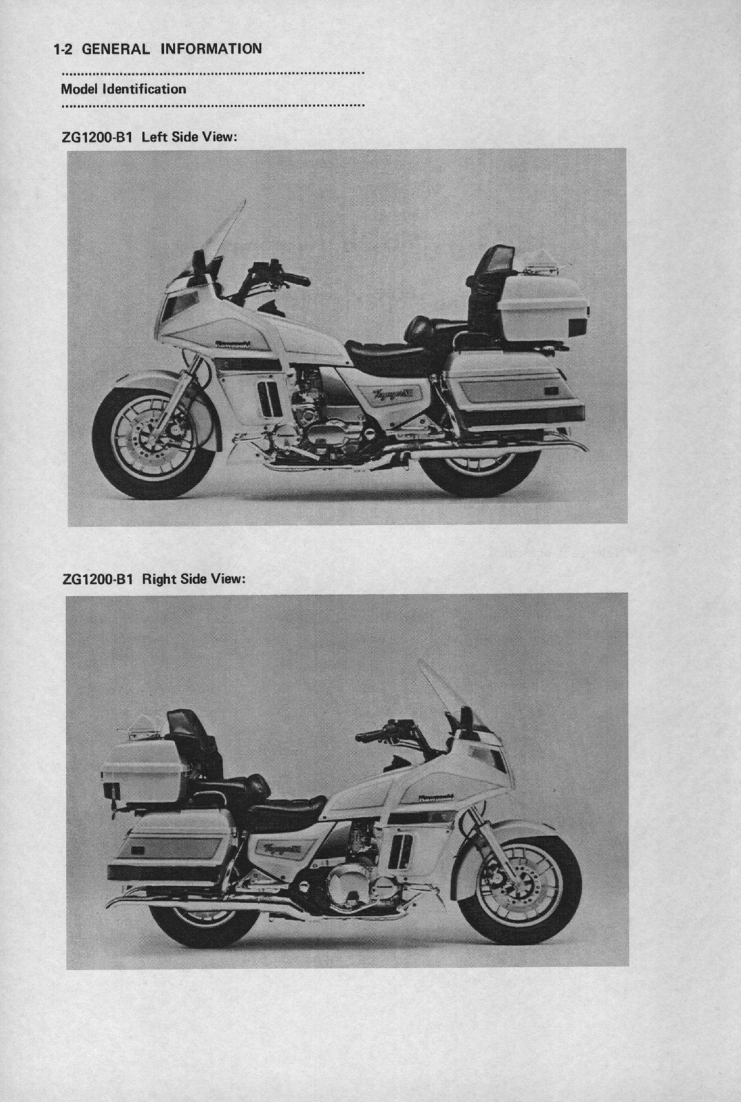 KAWASAKI Voyager XII Motorcycle Service Manual Supplement – WIRE BOUND – COVERS